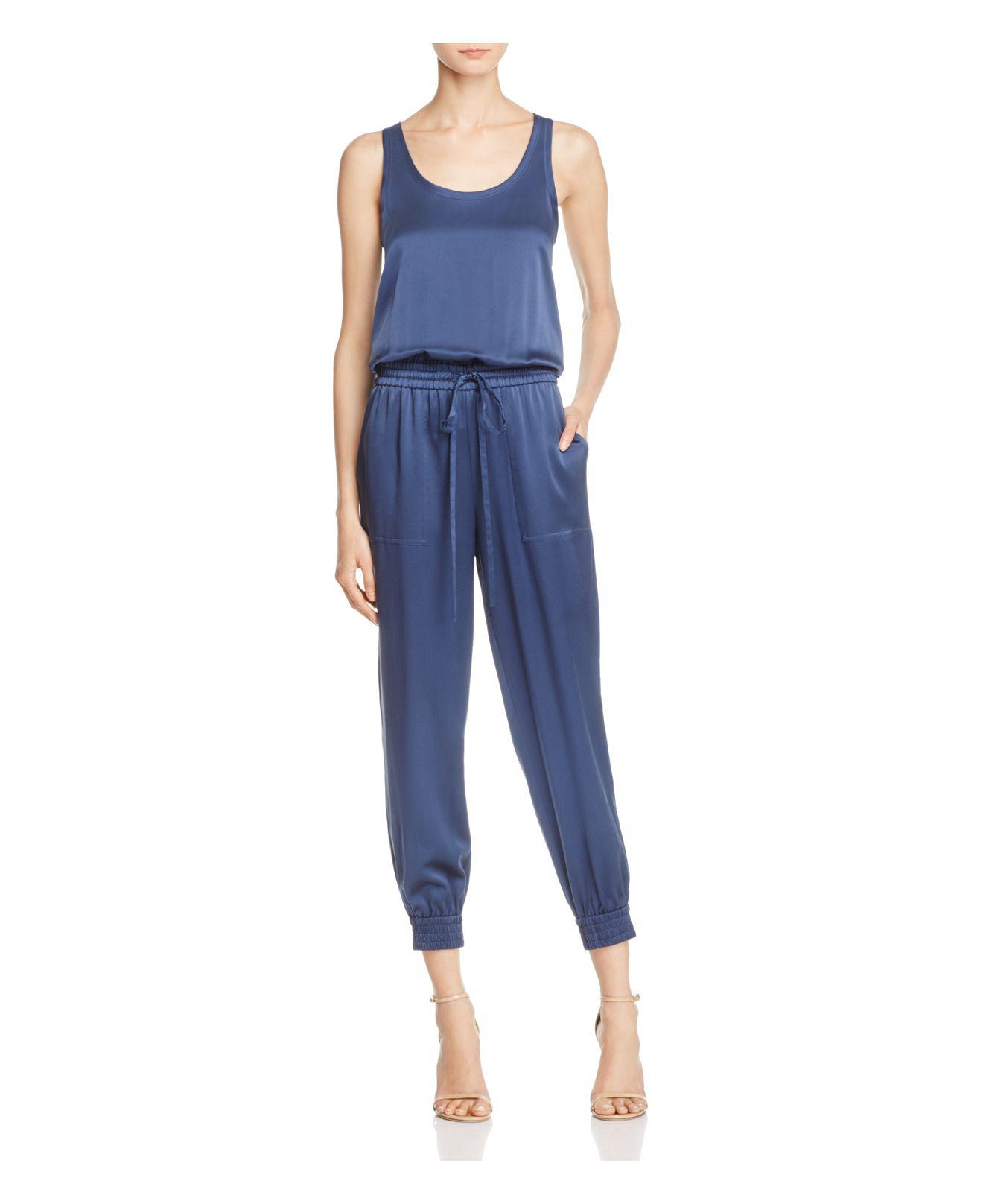 theory silk jumpsuit