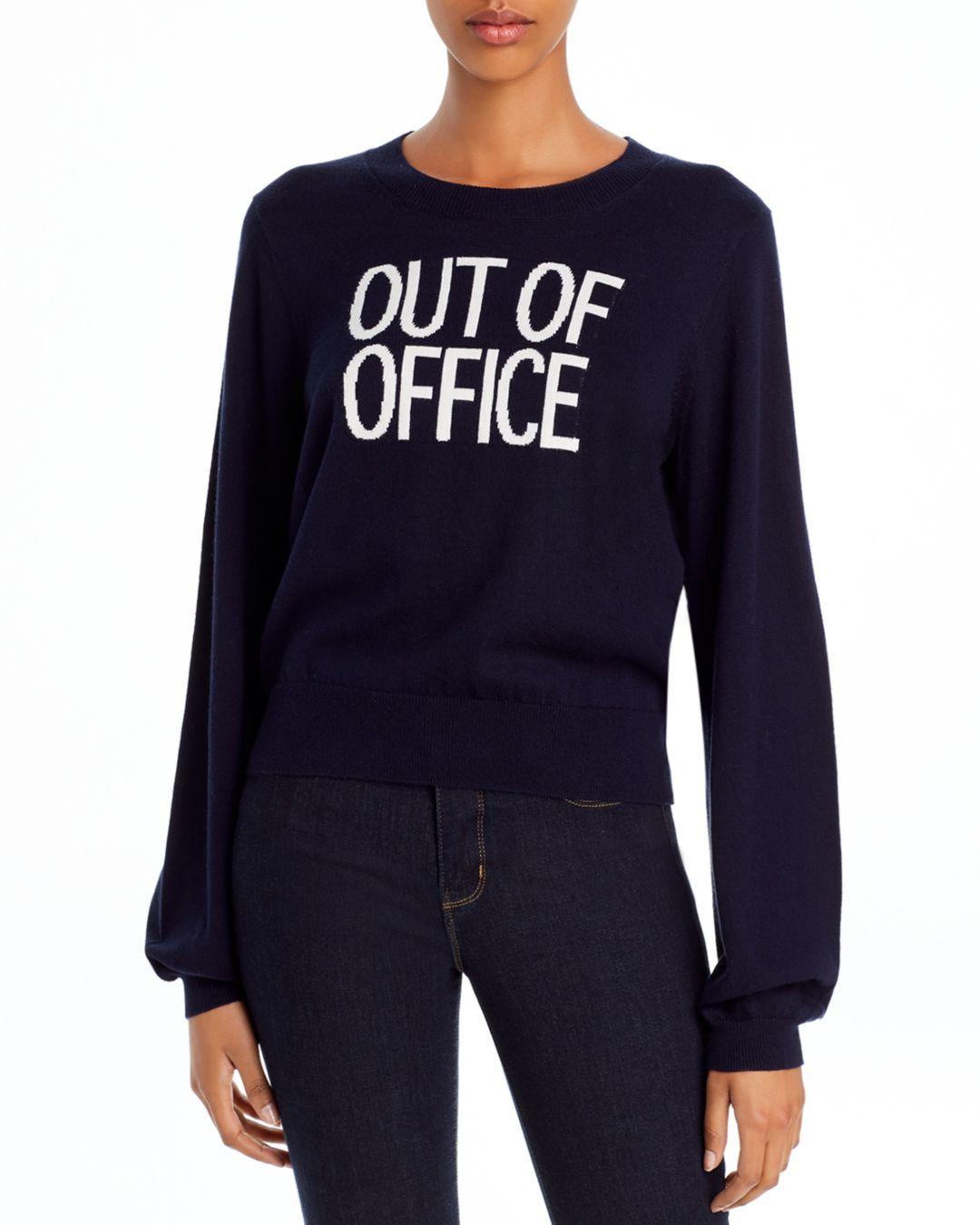 out of office sweater