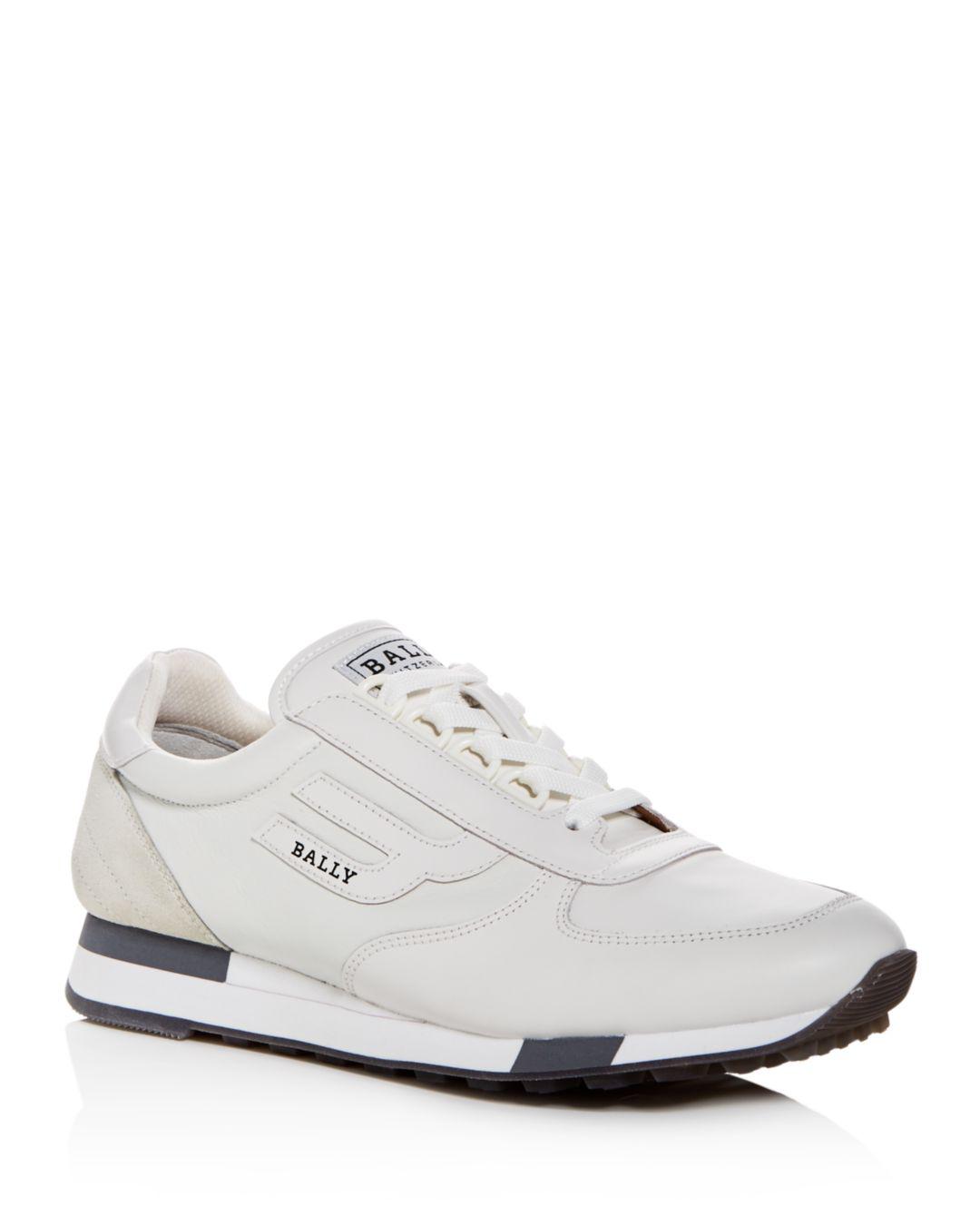 bally lace up sneakers