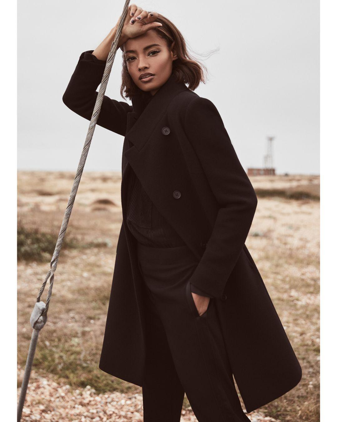 Wool Coats Reiss Maya Slim Fit Coat Reiss Maya Reiss Marcie Coat