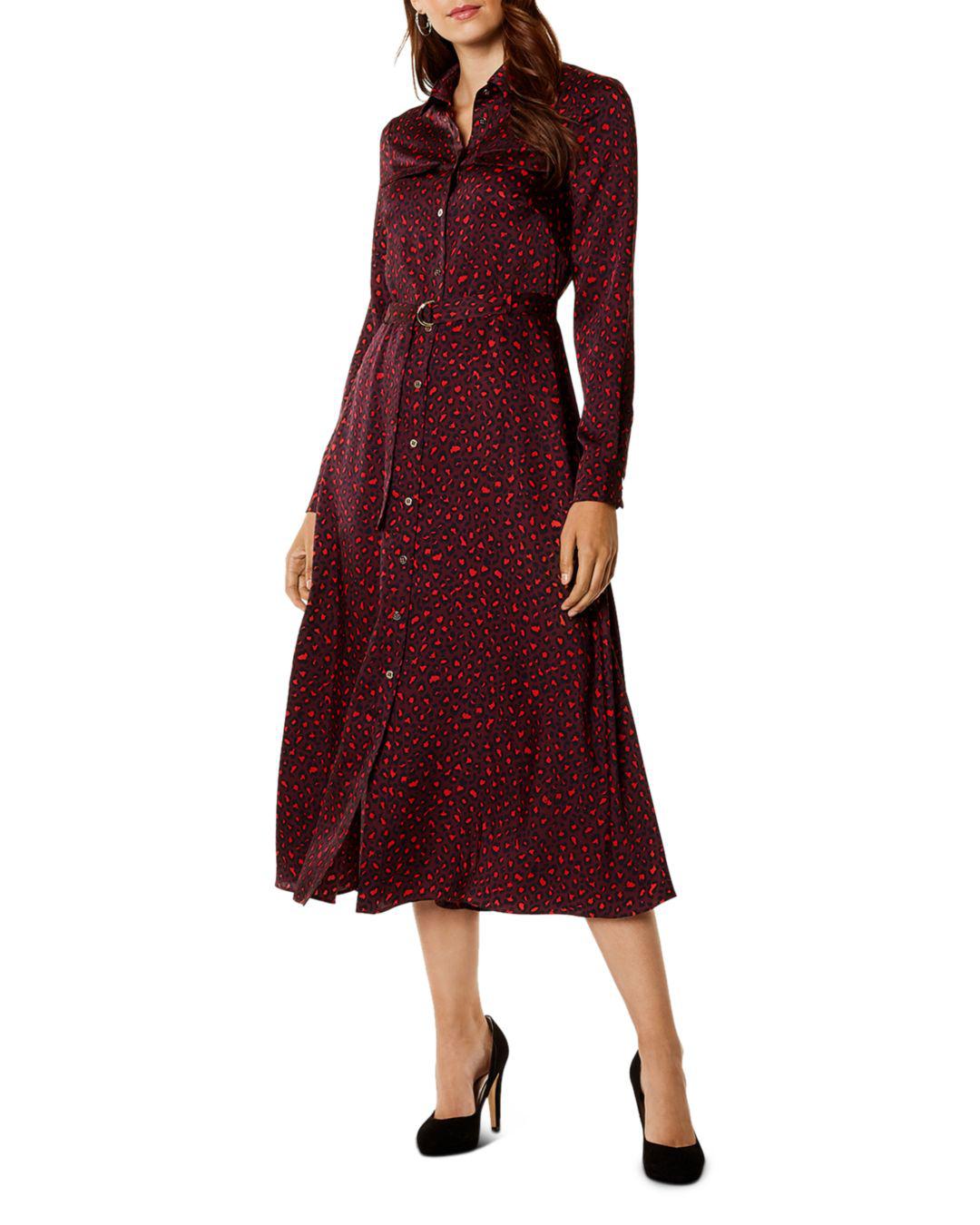 Karen millen leopard print maxi dress Clearance