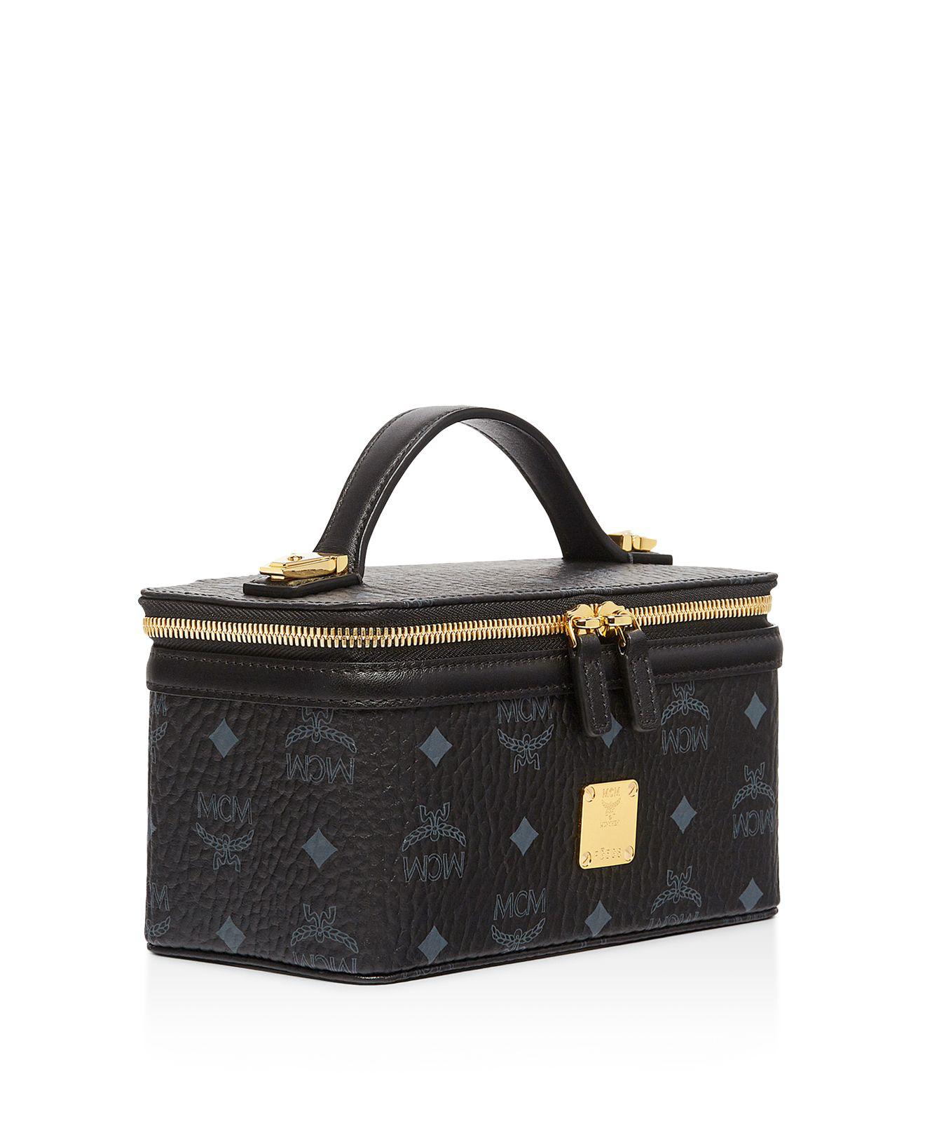 mcm vanity case black