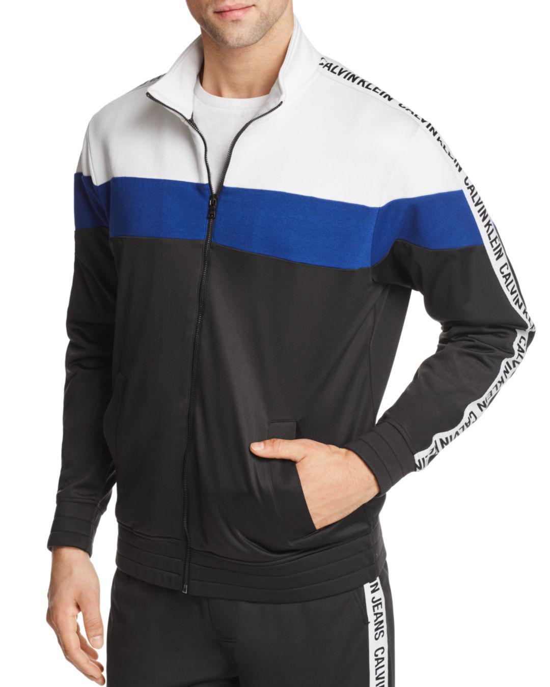 calvin klein track jacket