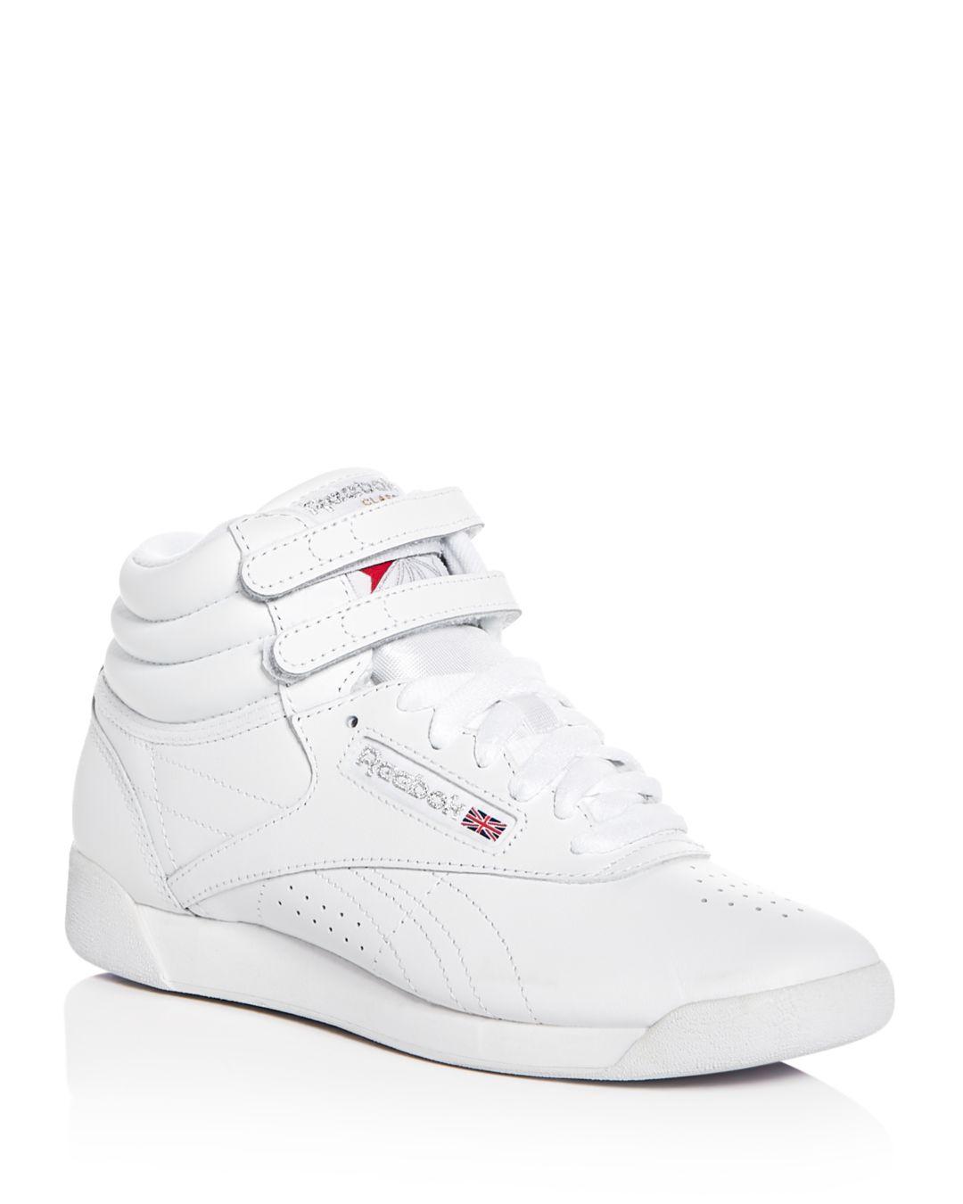 reebok high tops womens white