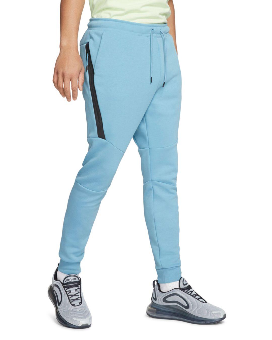 Nike Tech Fleece Joggers in Blue for Men | Lyst