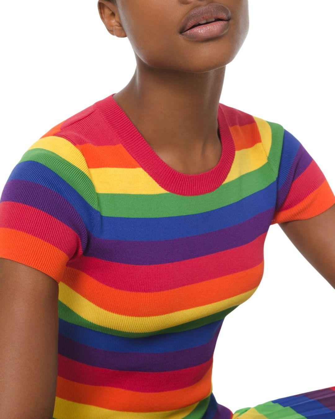 mk rainbow shirt