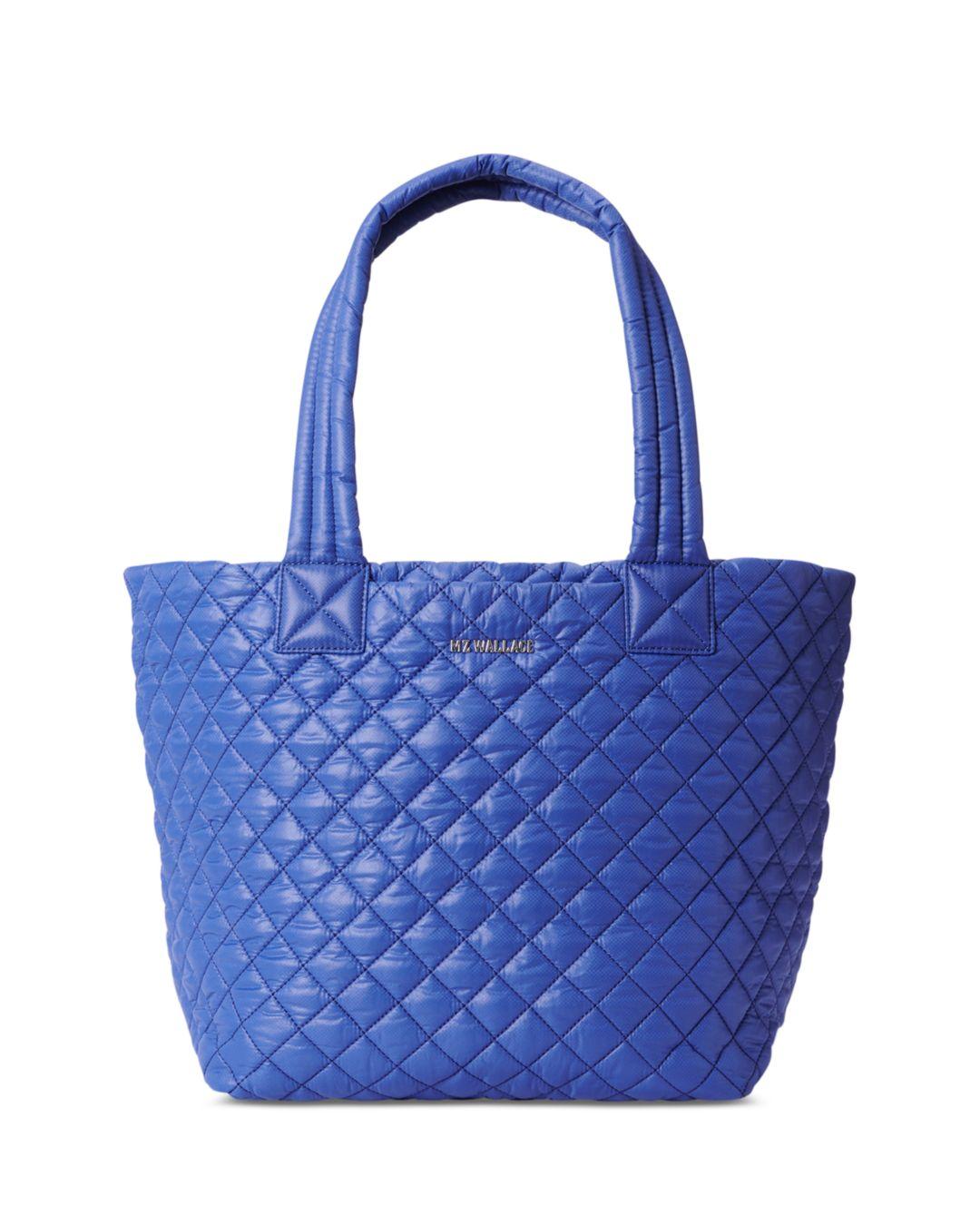 MZ Wallace Medium Metro Tote Deluxe in Blue | Lyst