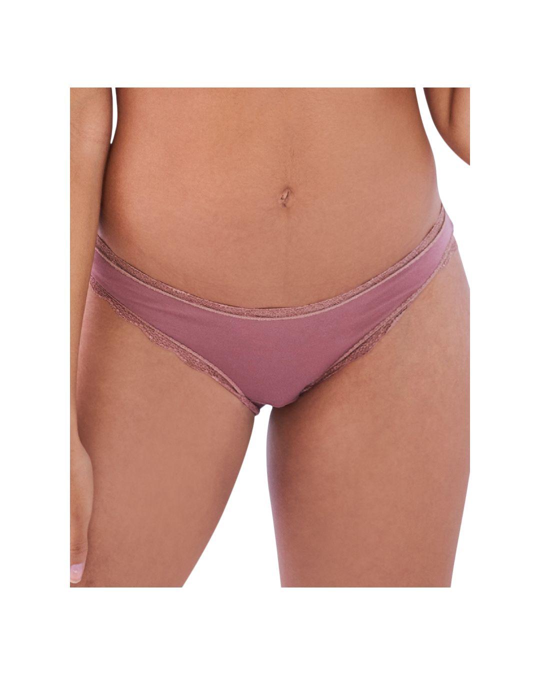 Stripe & Stare Low Rise Knickers in Brown Lyst