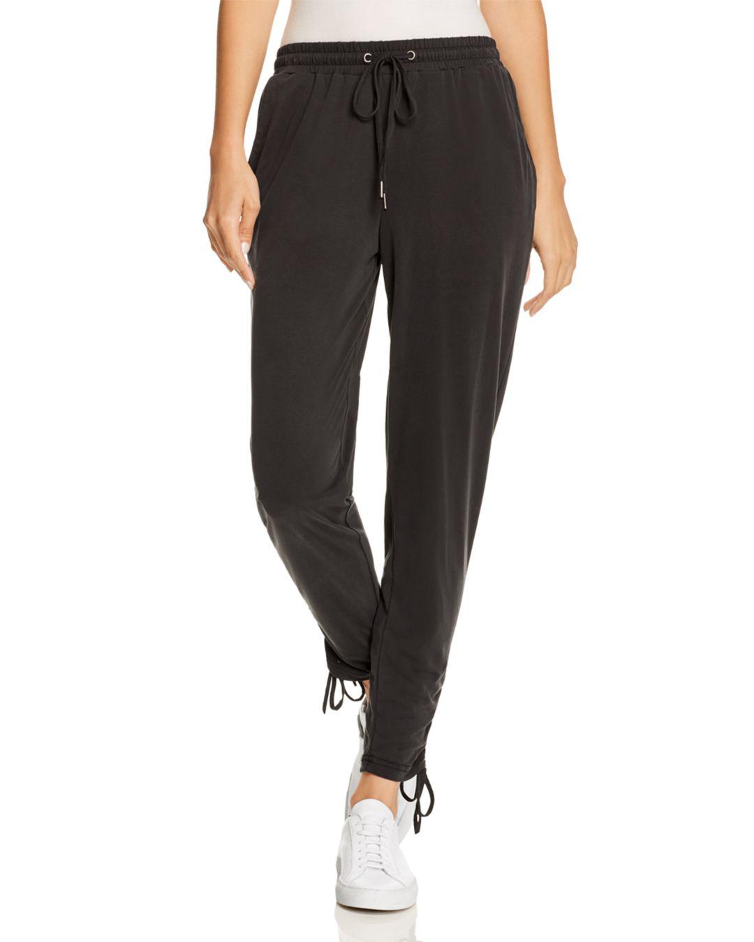 ruched jogger pants