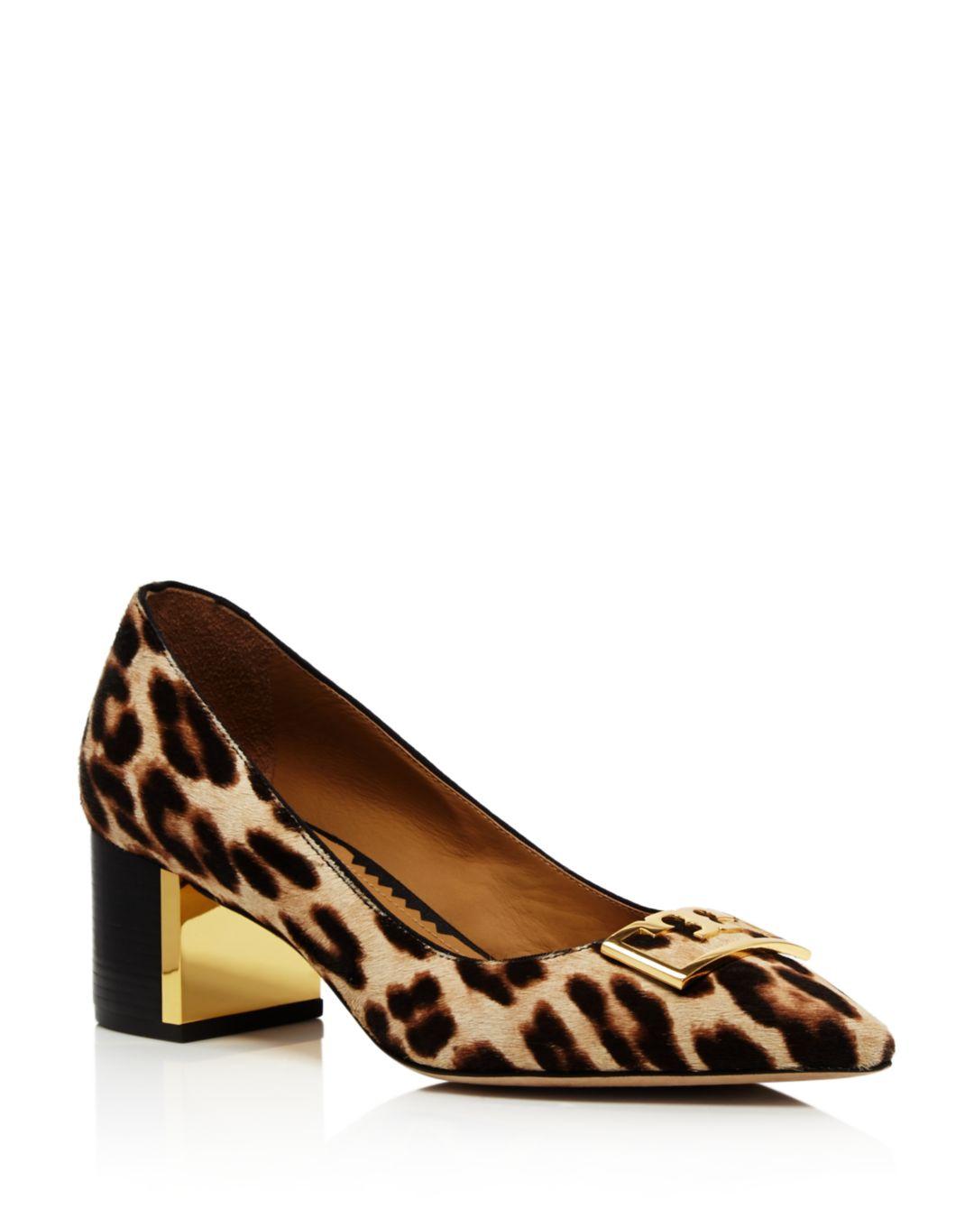 tory burch leopard print shoes