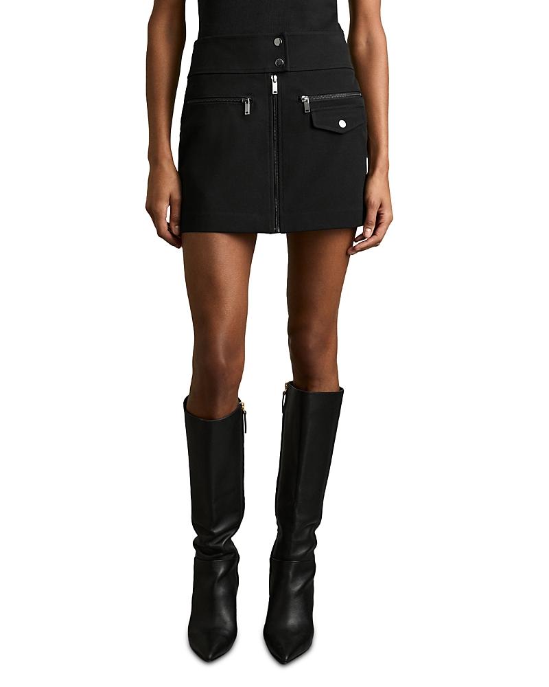 【海外限定】REISSスカート☆Black Peyton Quilted Mini Skirt Reiss Mini skirts for Women | Online Sale up to 89% off | Lyst