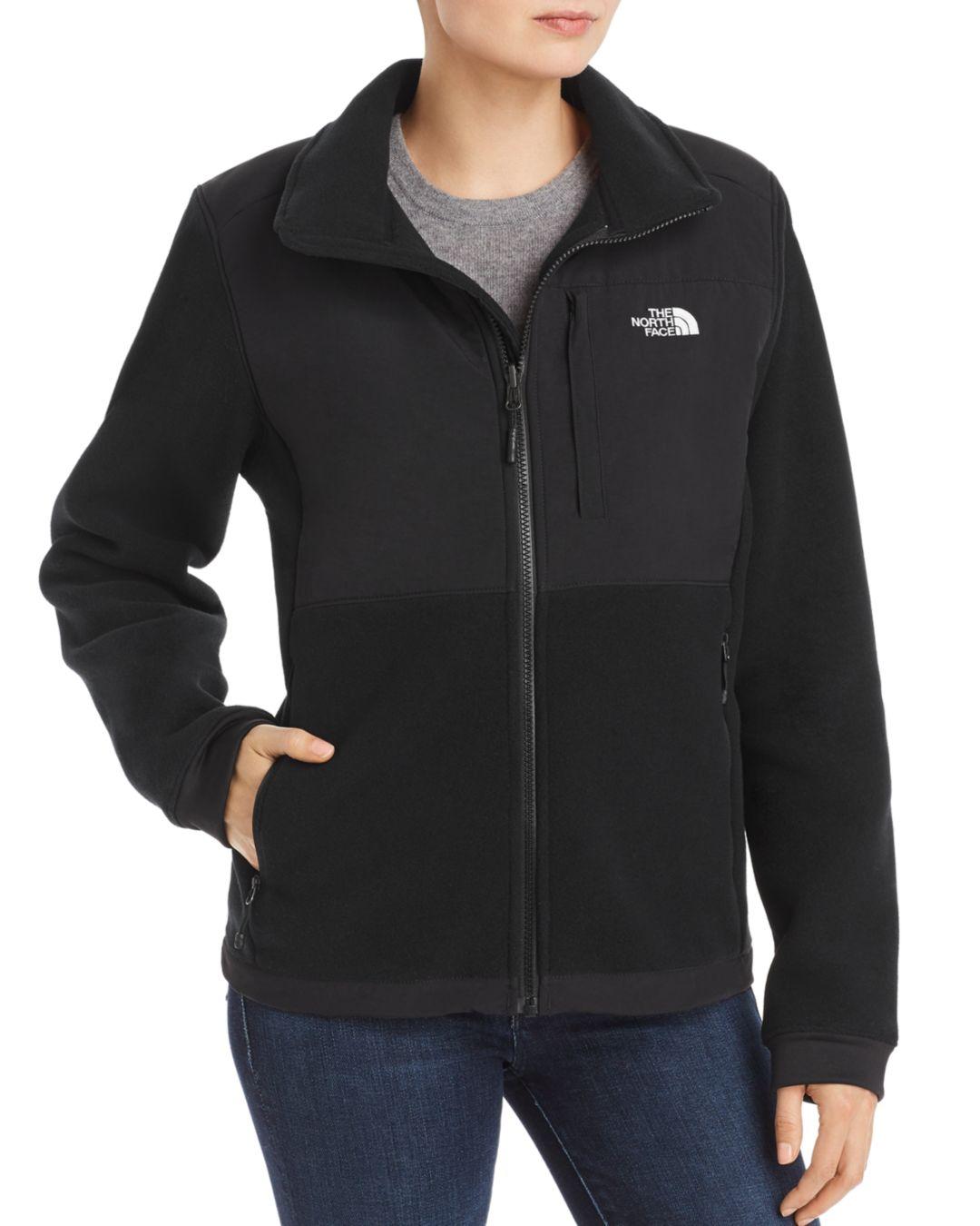 the north face denali 2 jacket in black