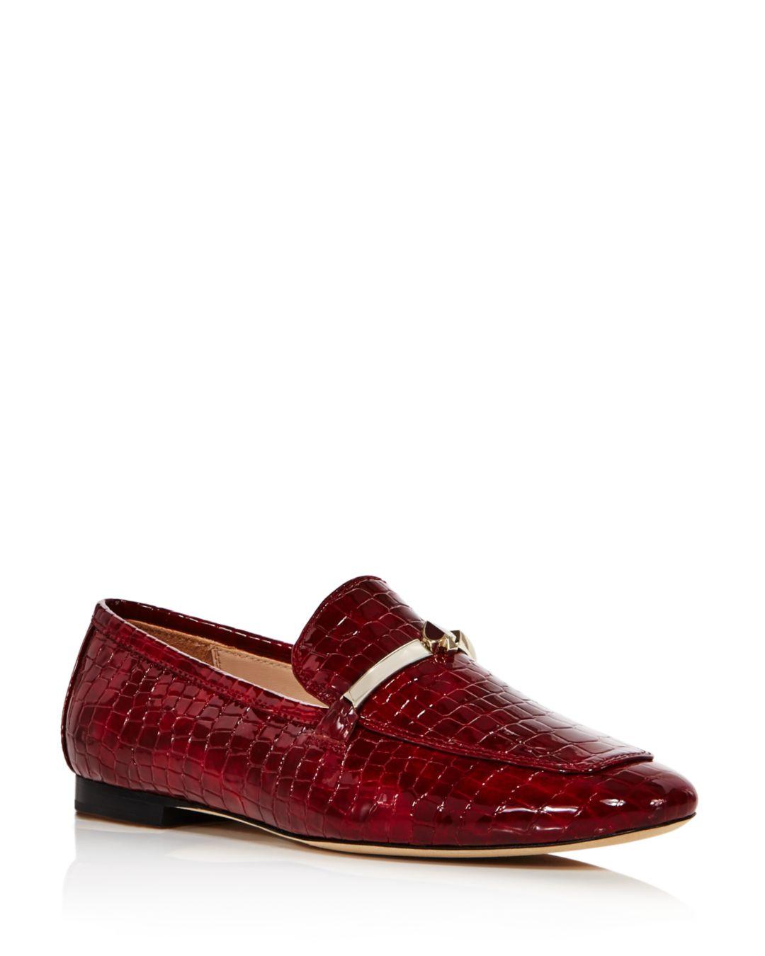 Red croc loafers Clearance