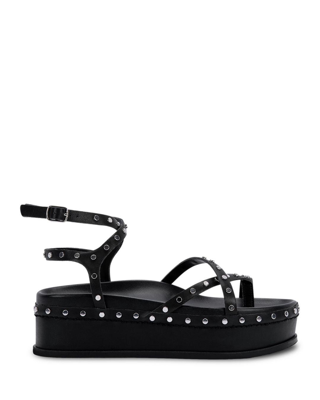 studded platform sandals