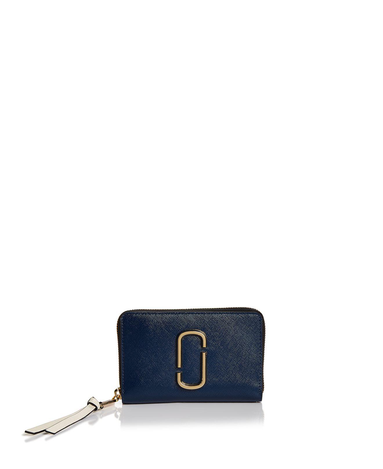 Marc Jacobs Snapshot Standard Small Leather Wallet Lyst