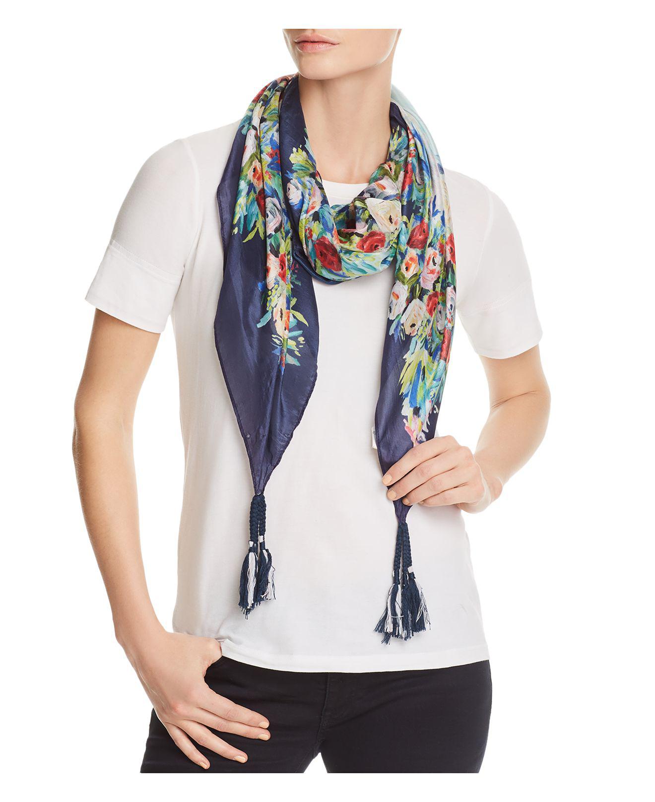 johnny was silk scarves