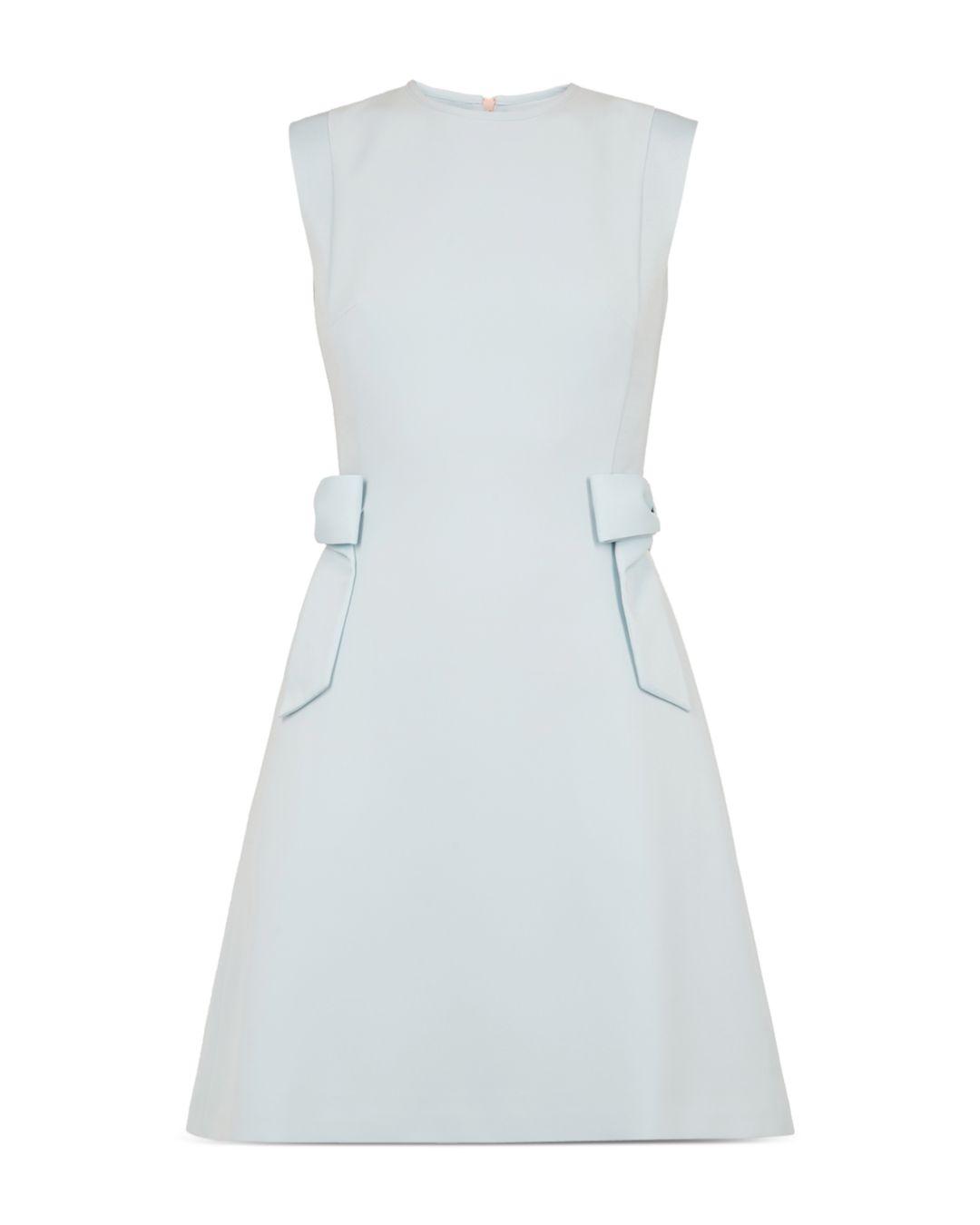 ted baker london meline side bow detail dress