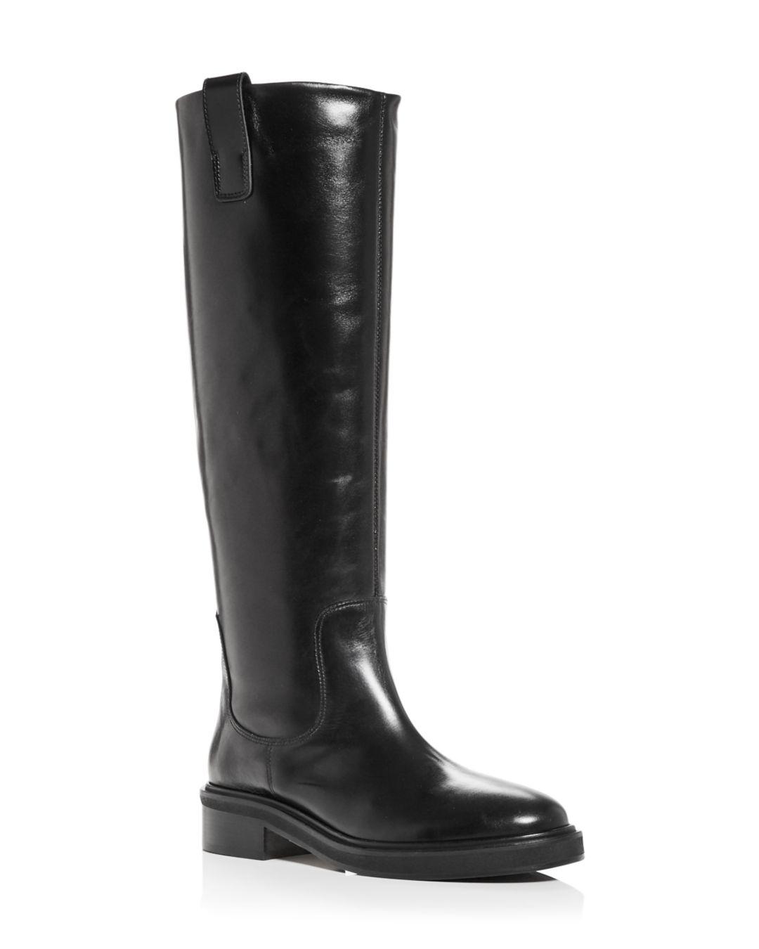 Aeyde Henry Riding Boots in Black | Lyst