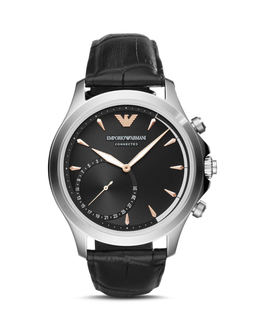giorgio armani hybrid smartwatch