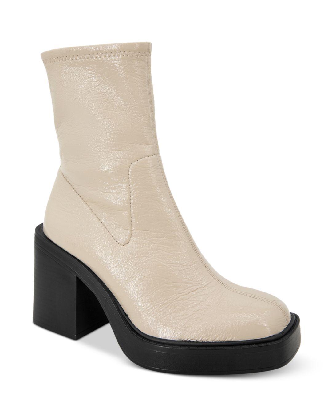 amber platform bootie