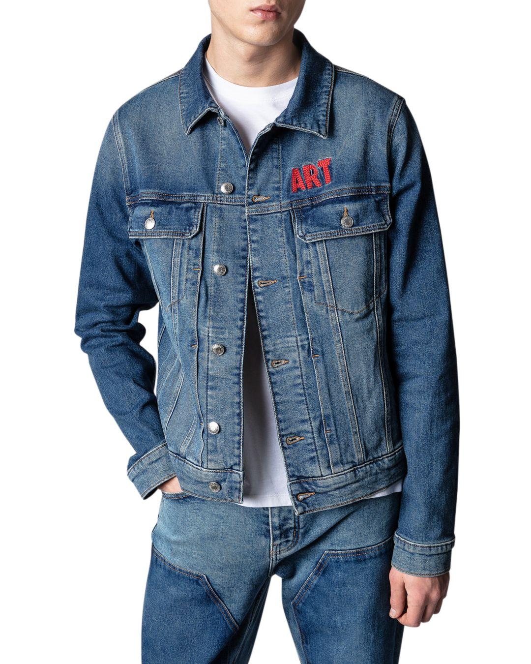 Embroidered Back Denim Jacket 
