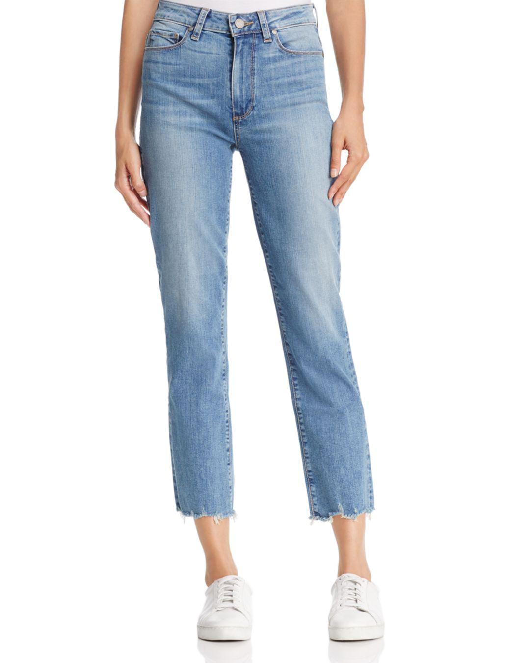 distressed hem