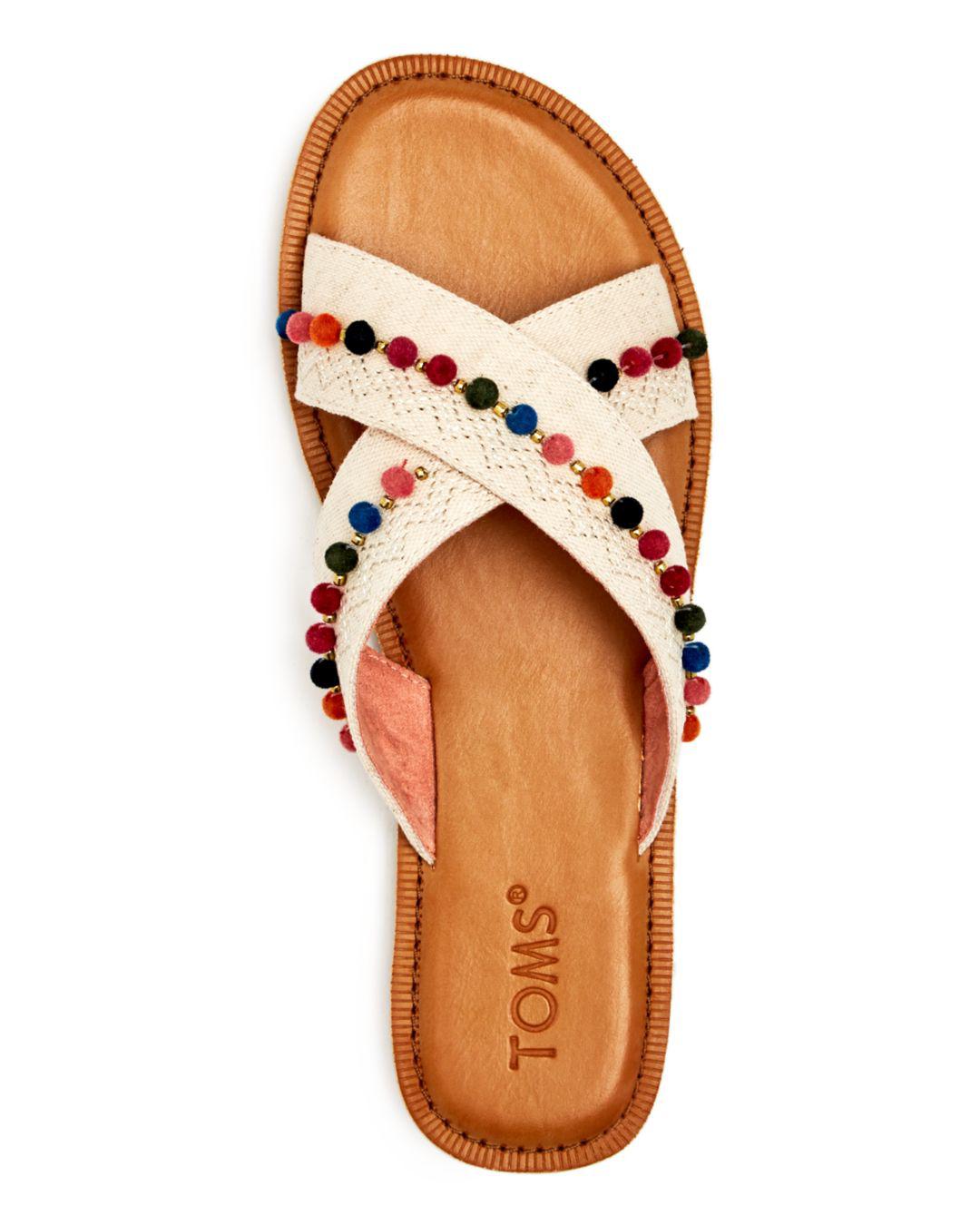 toms slide sandals