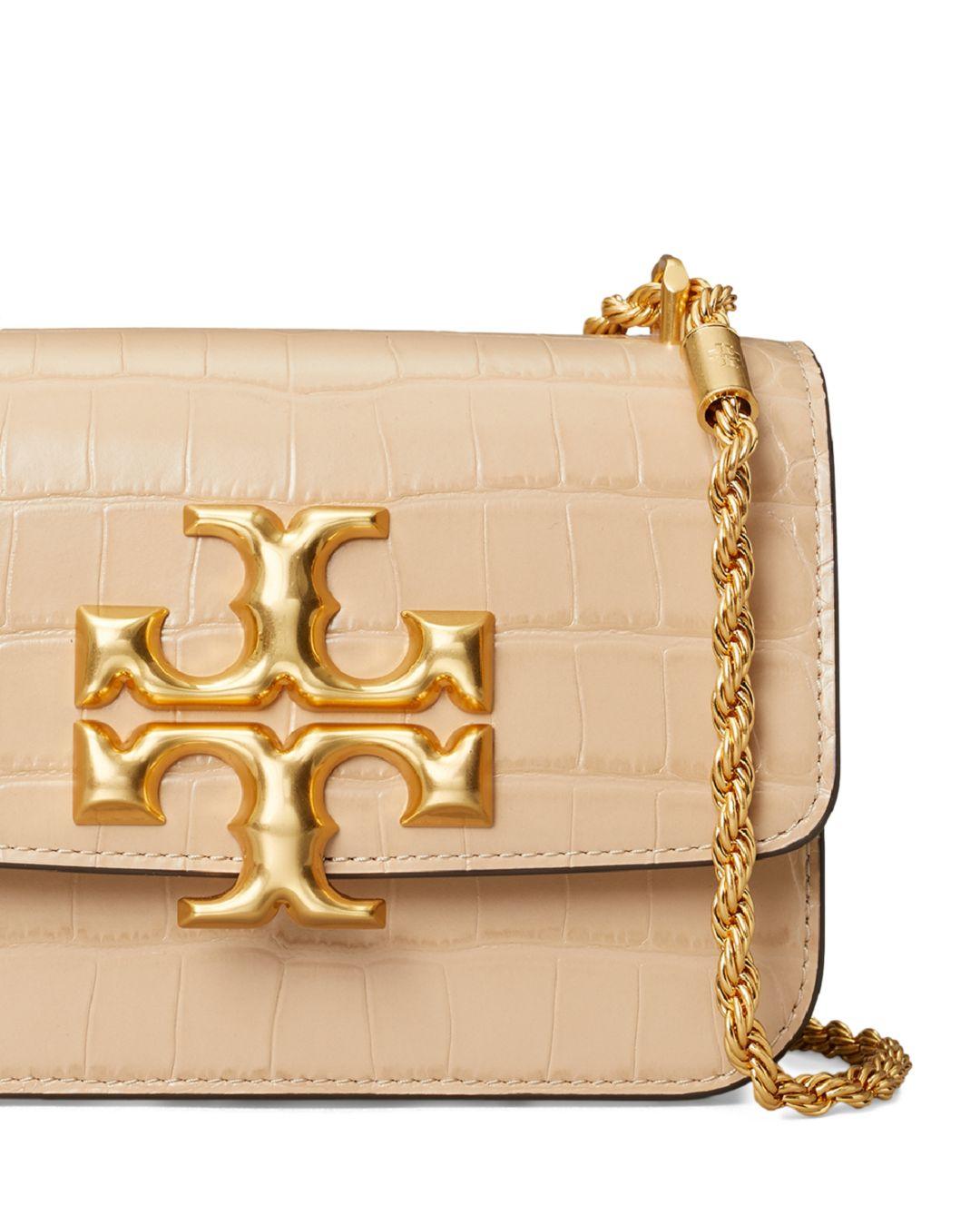 Tory Burch Eleanor Small Bag in Natural | Lyst