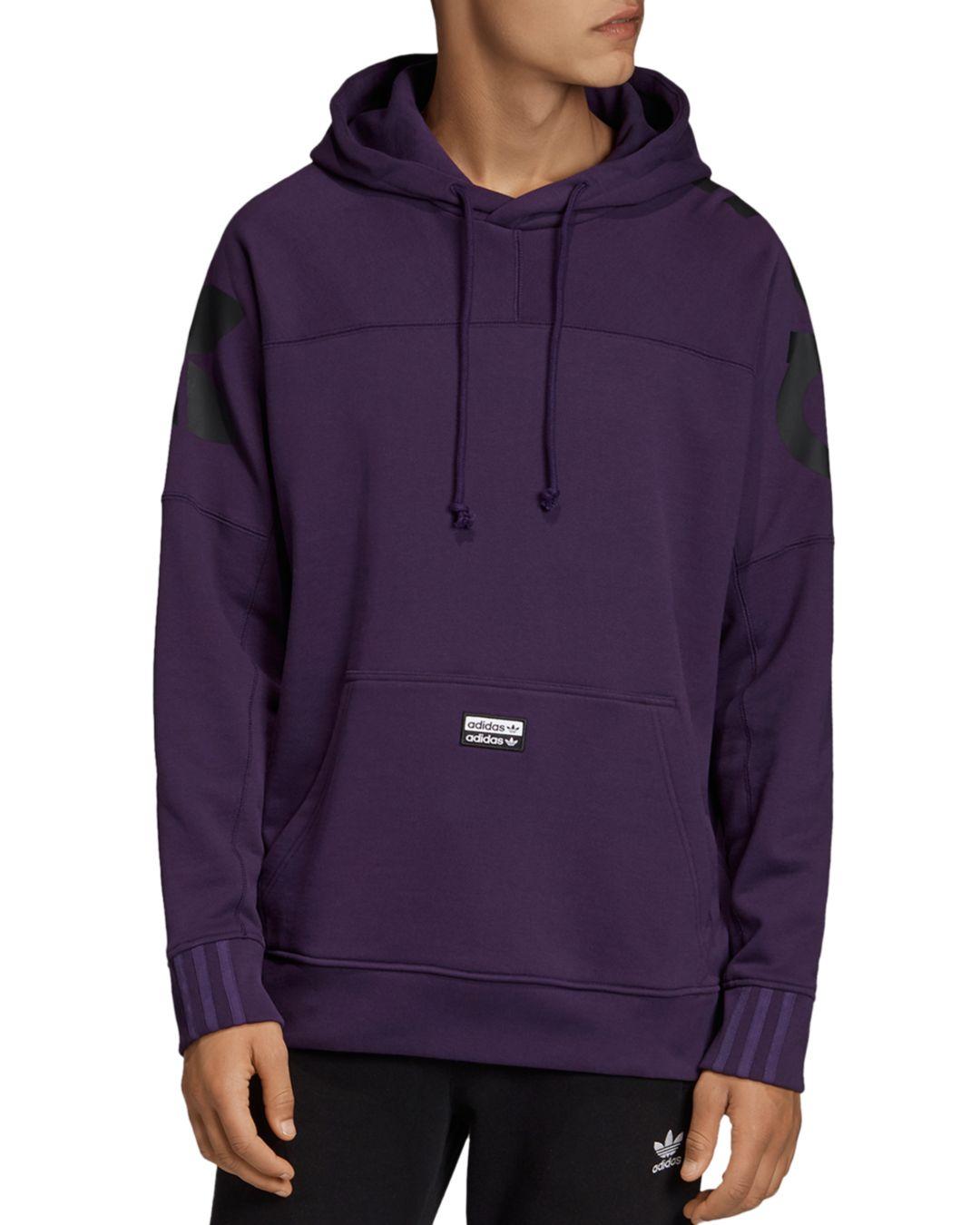 dark purple adidas hoodie