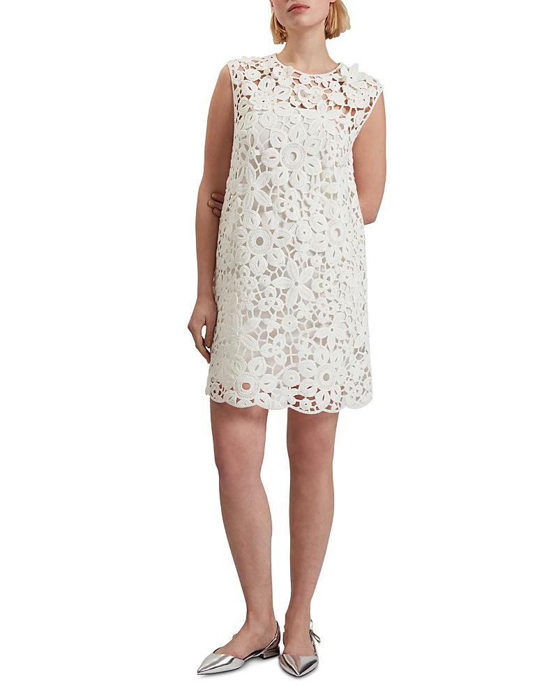 ted baker white knit dress Ted Baker Velvey Puff Sleeve Knit Dress