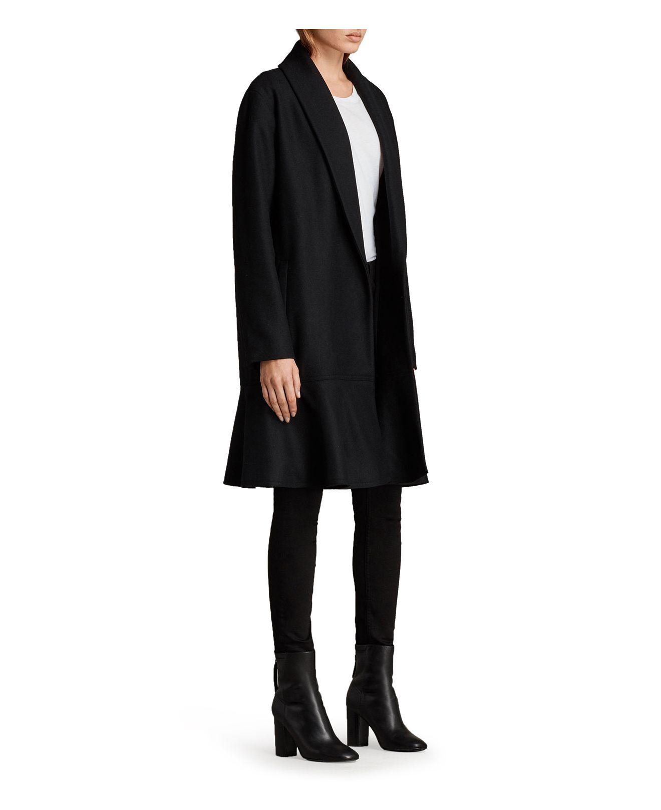 allsaints grace coat