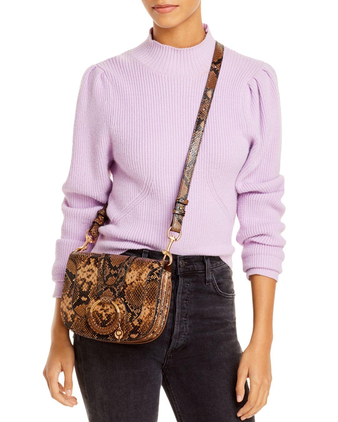 python crossbody bag