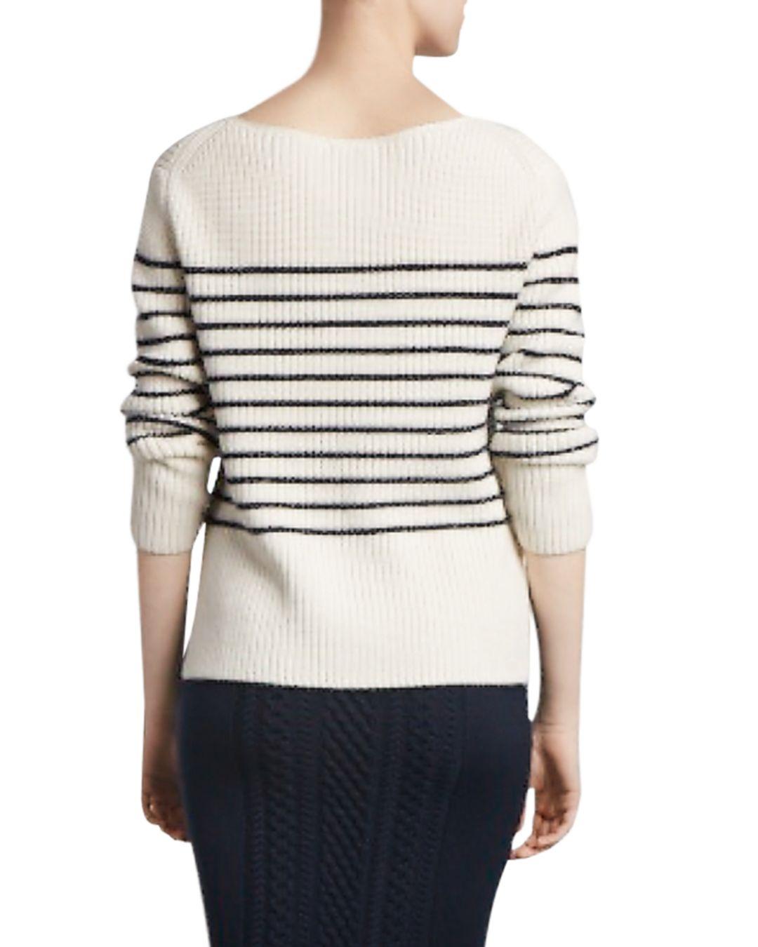 atm striped sweater