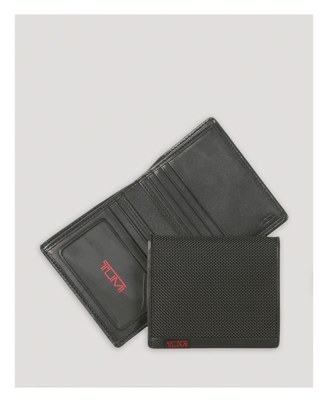 tumi ballistic nylon wallet