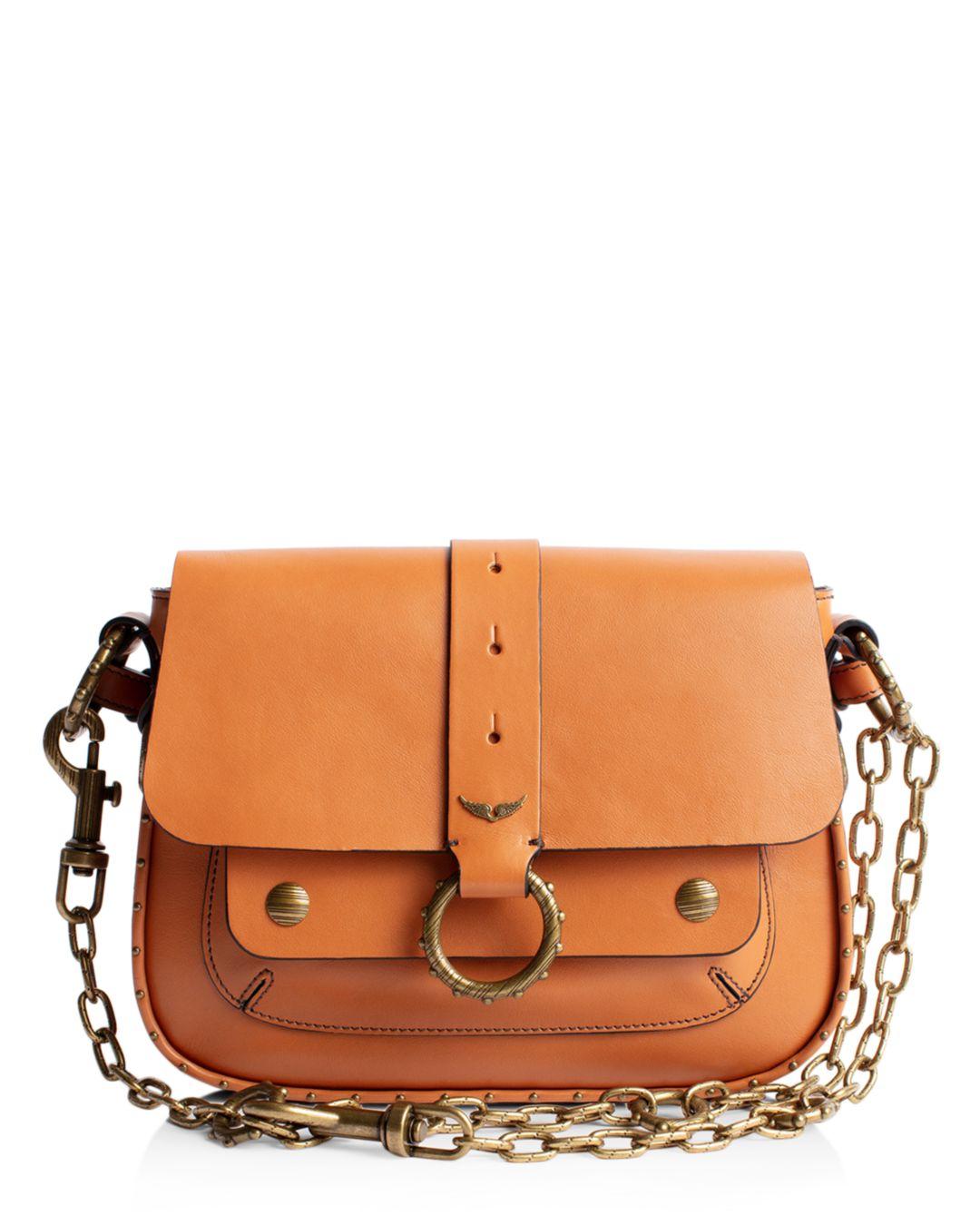Zadig & Voltaire Leather Kate Bag in Tan (Brown) Lyst