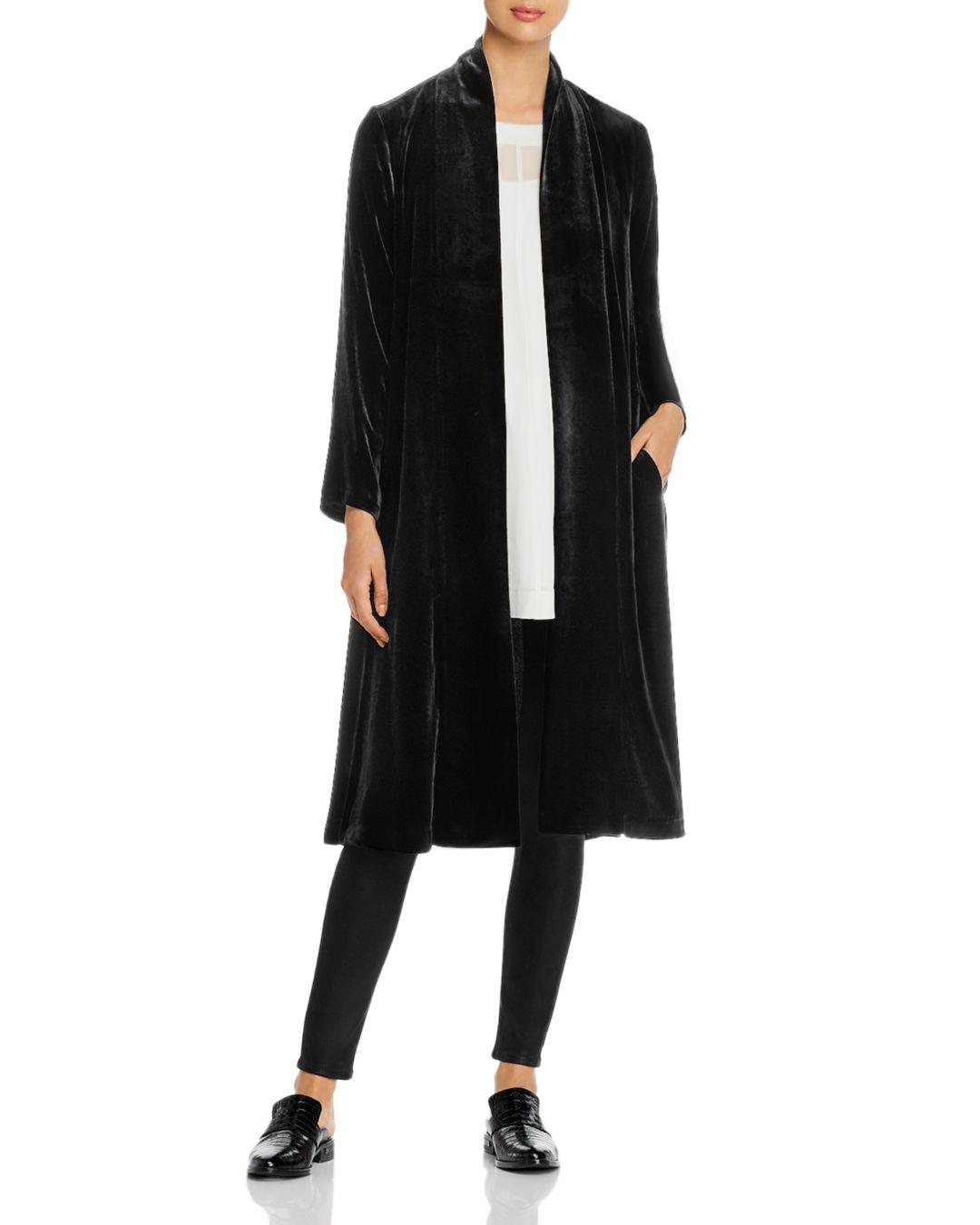 eileen fisher velvet jacket sale