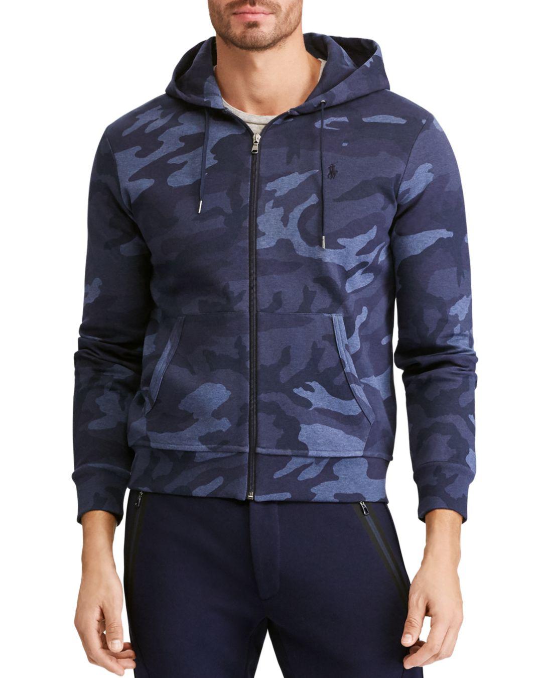 polo ralph lauren camo zip hoodie