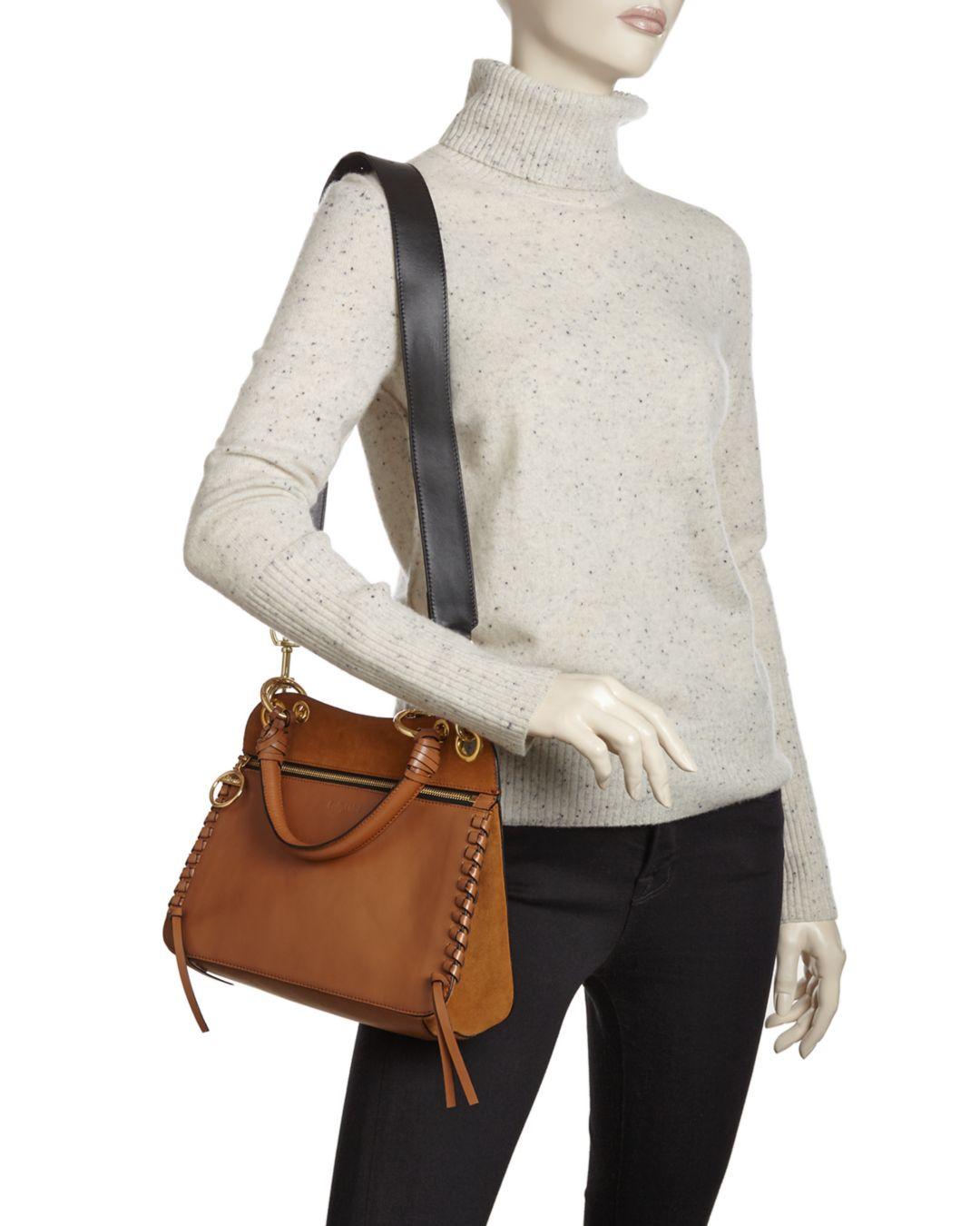 See By Chloé Tilda Leather Shoulder Bag in Brown | Lyst