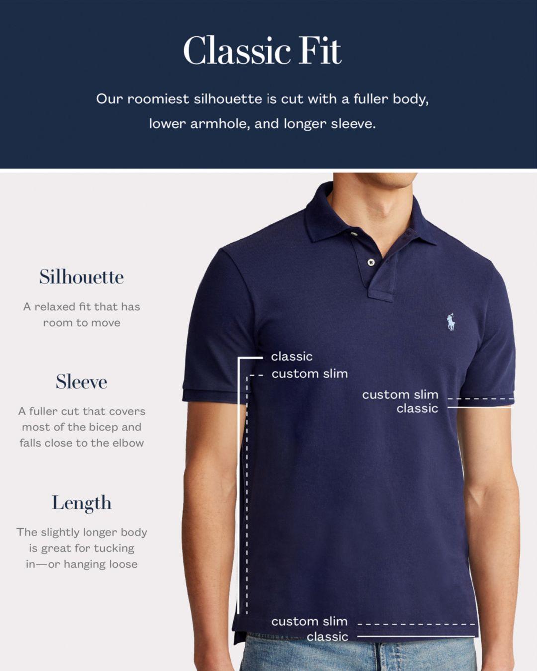 Polo Ralph Lauren Classic Fit Soft Cotton Polo Shirt in Blue for Men | Lyst