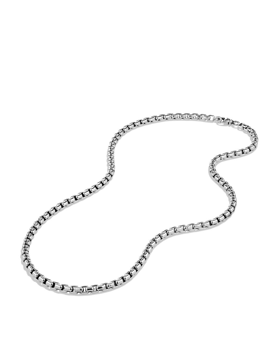 David Yurman Large Box Chain Necklace 4 