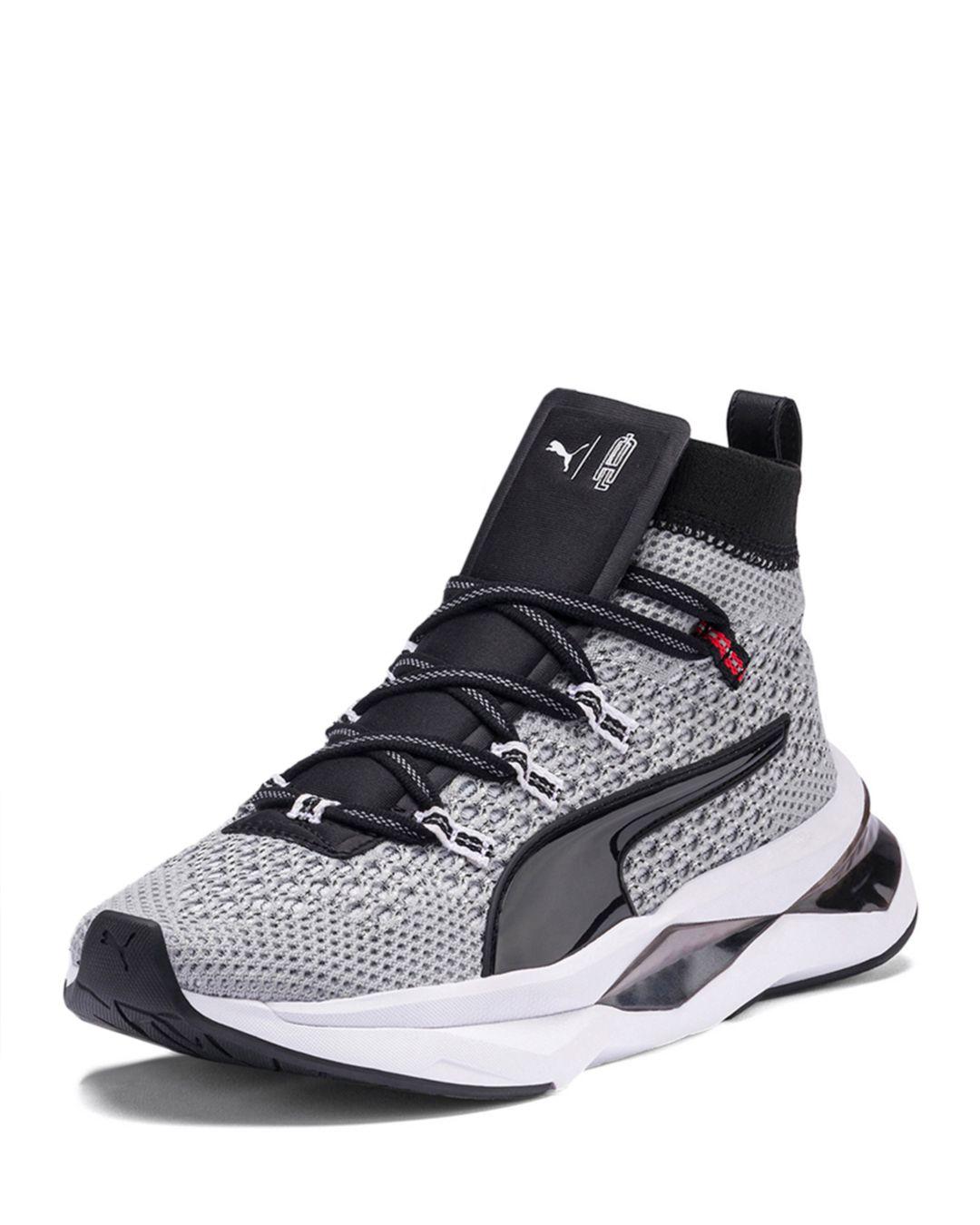 puma basket heart night sky