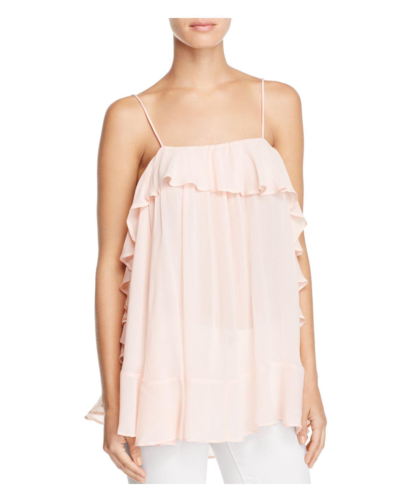 ruffle camisole