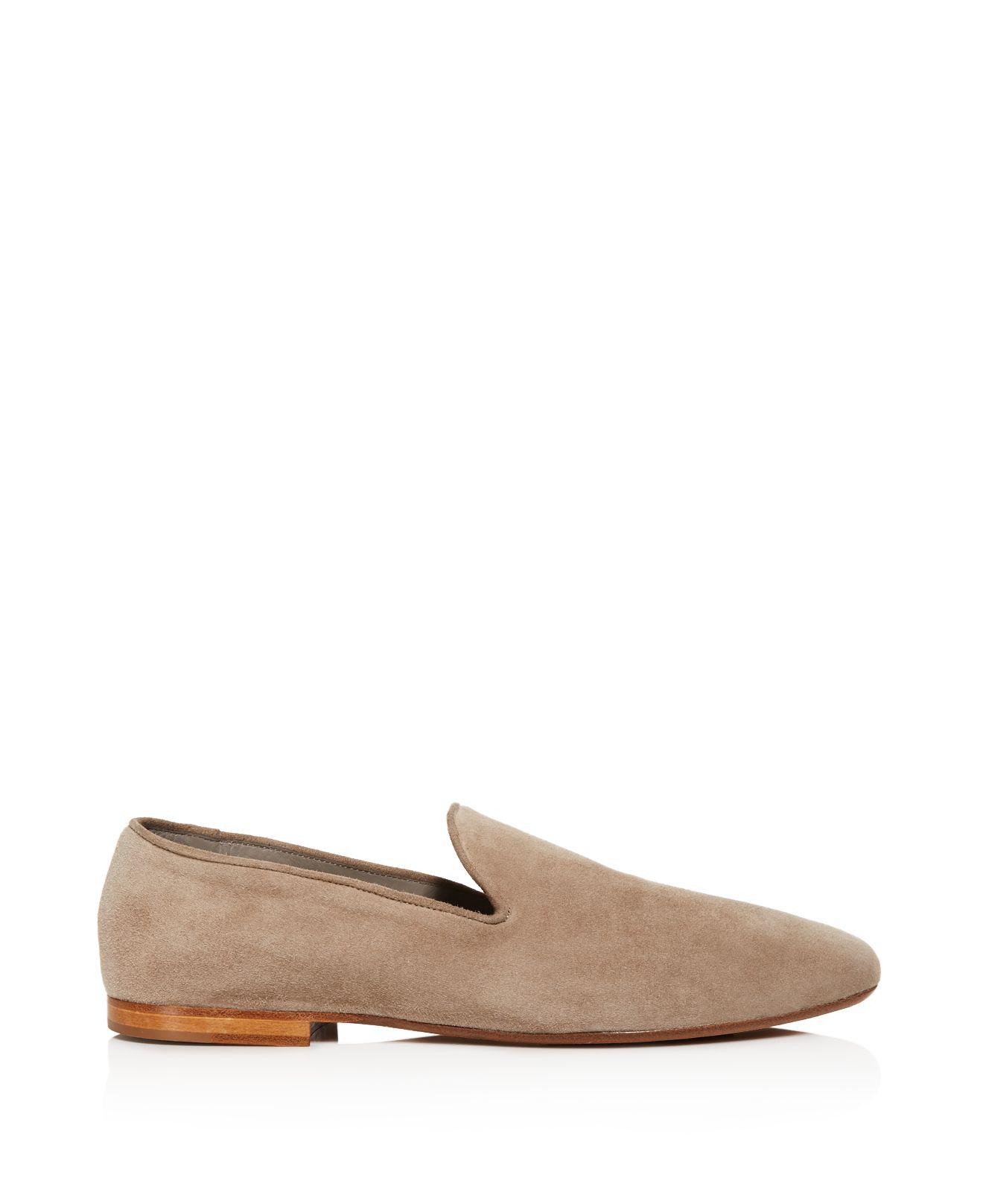 vince bray suede loafers