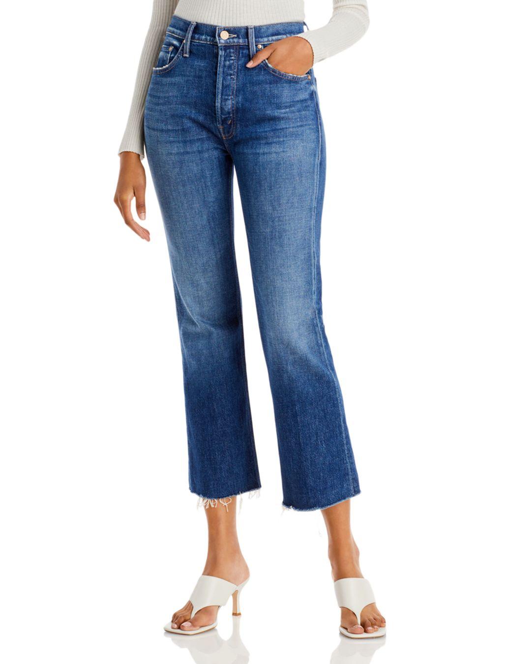 Mother Denim The Tripper Ankle Fray 