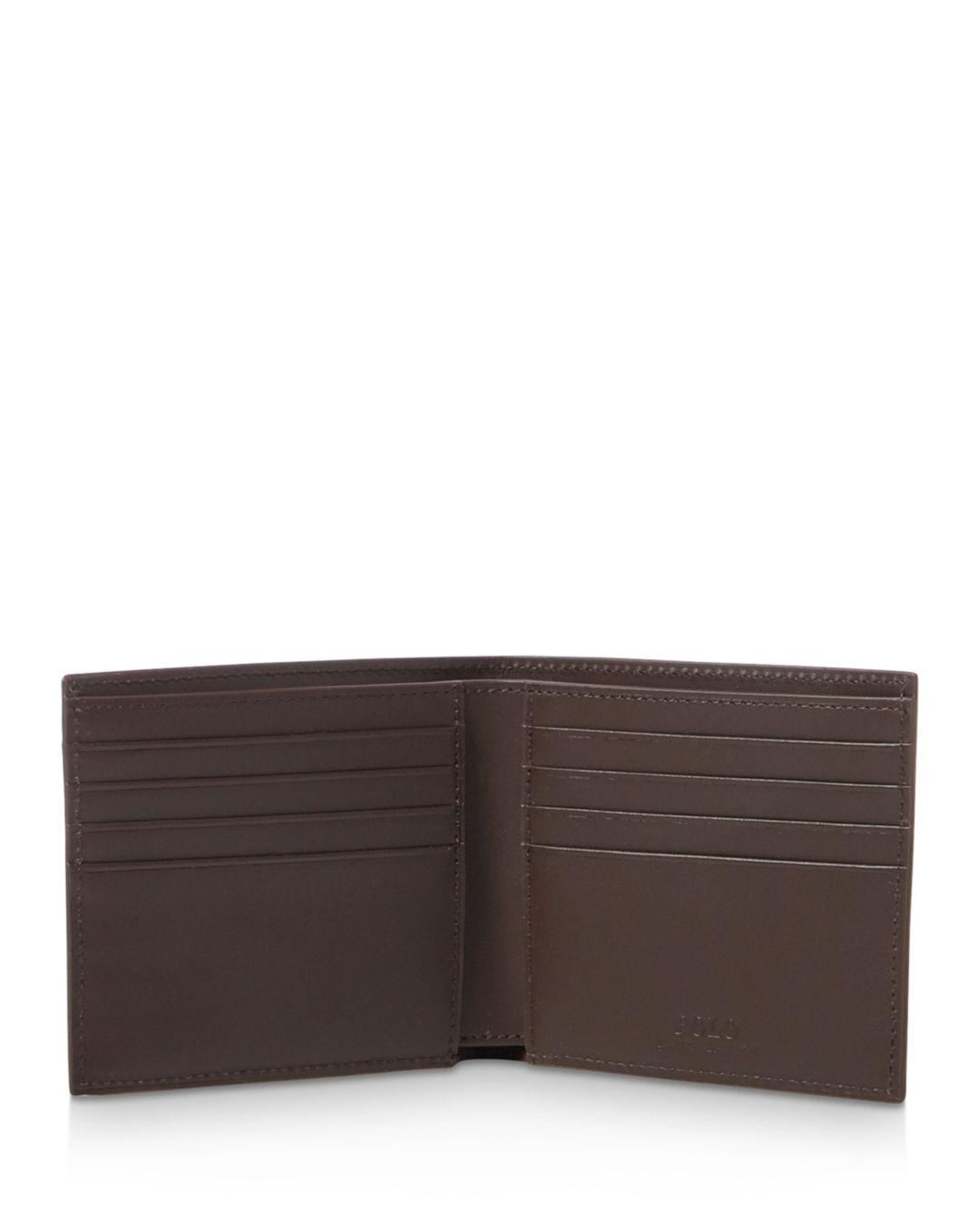 Polo Ralph Lauren Camouflage Tiger Leather Wallet in Green for Men - Lyst