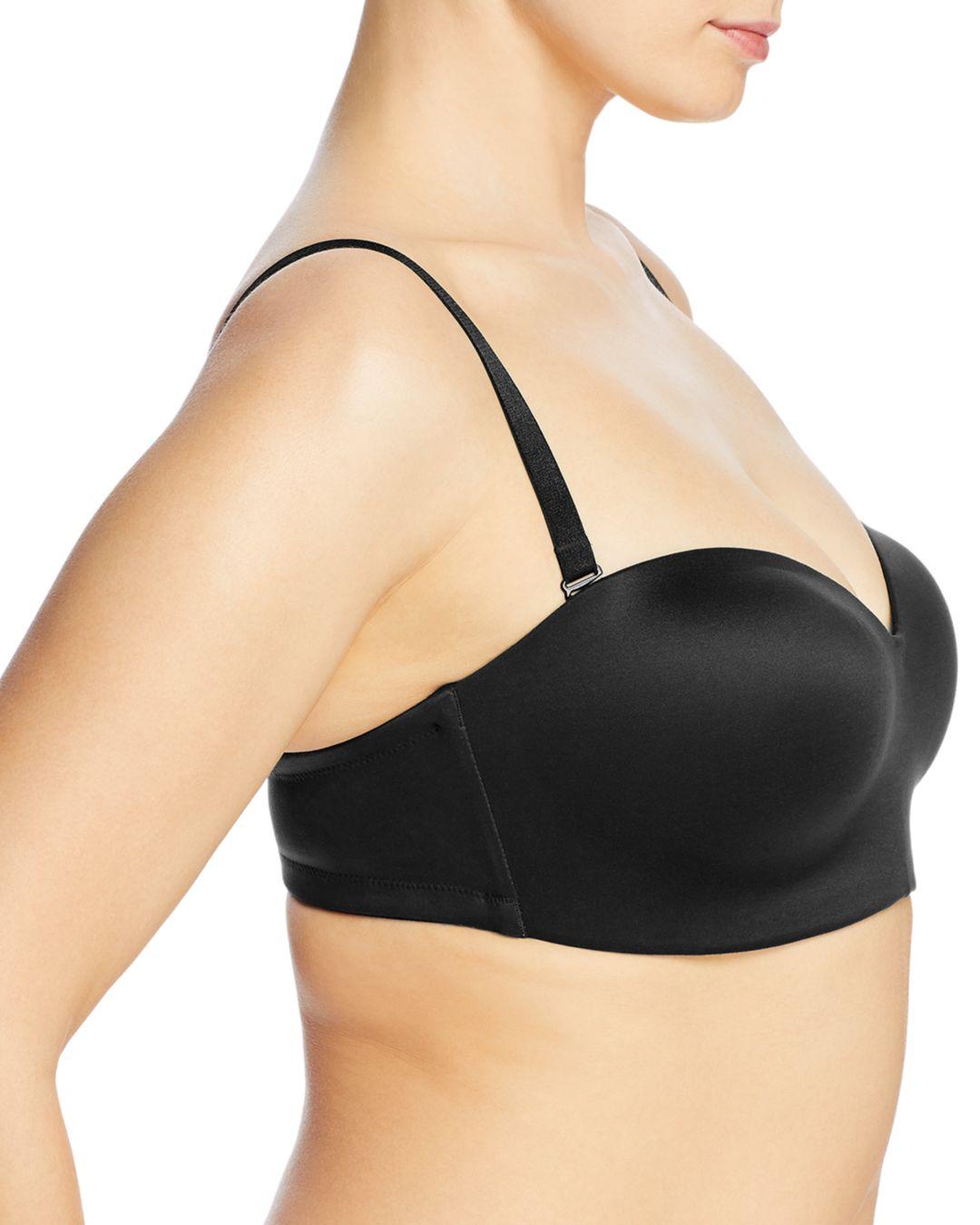 Wacoal Synthetic Staying Power Strapless Wireless Bra in Black - Lyst