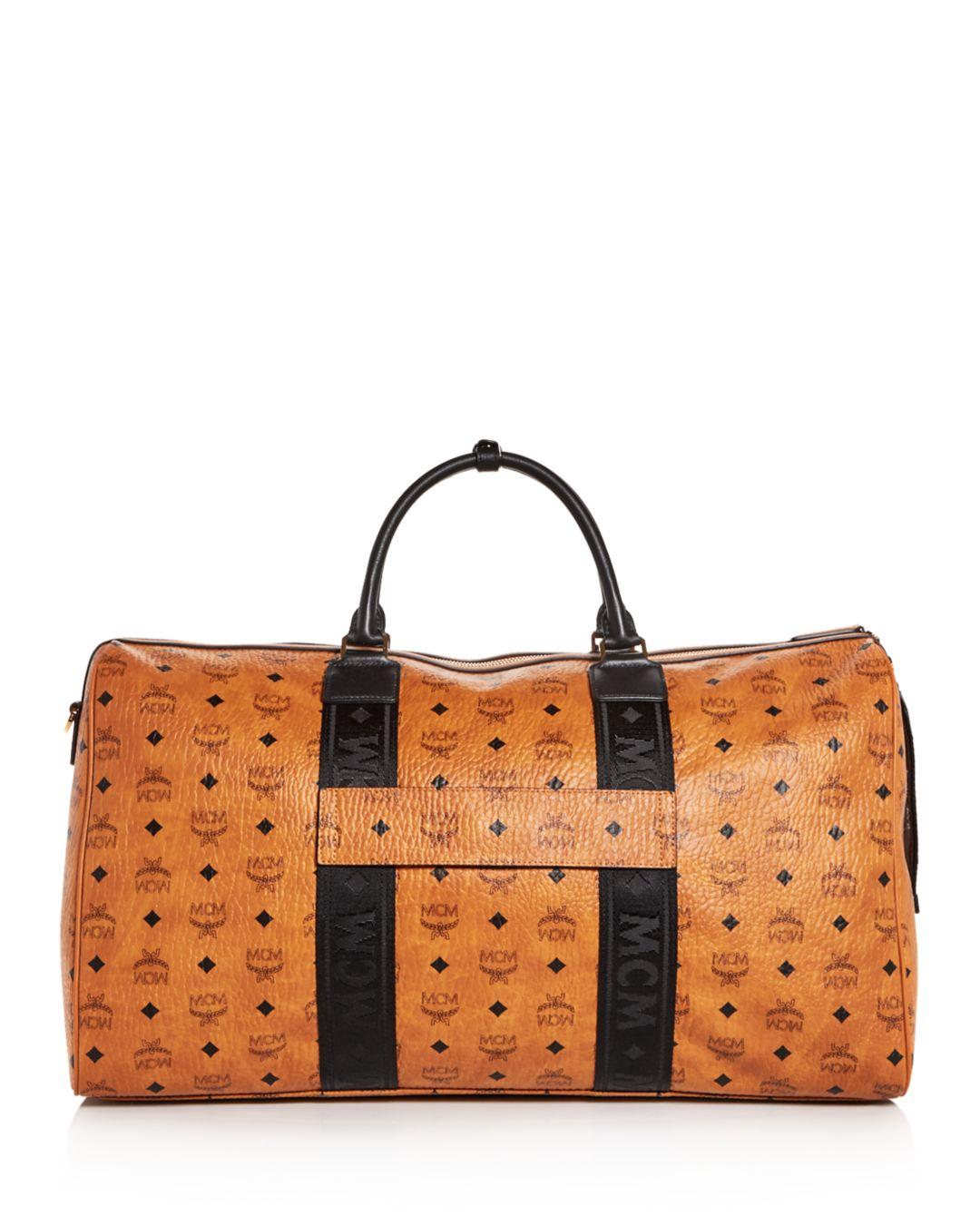 mcm weekender bag