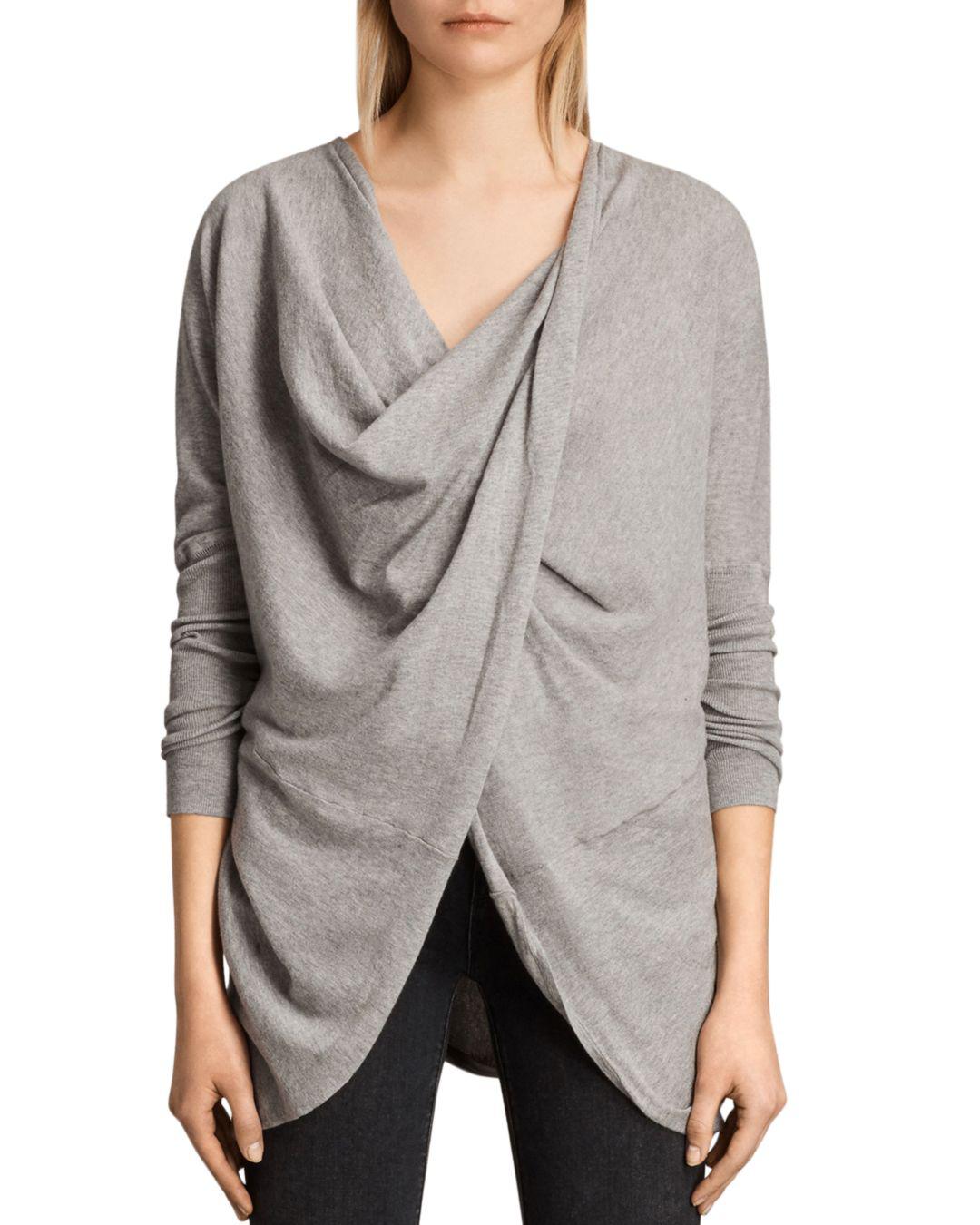 All saints itat shrug cardigan deals