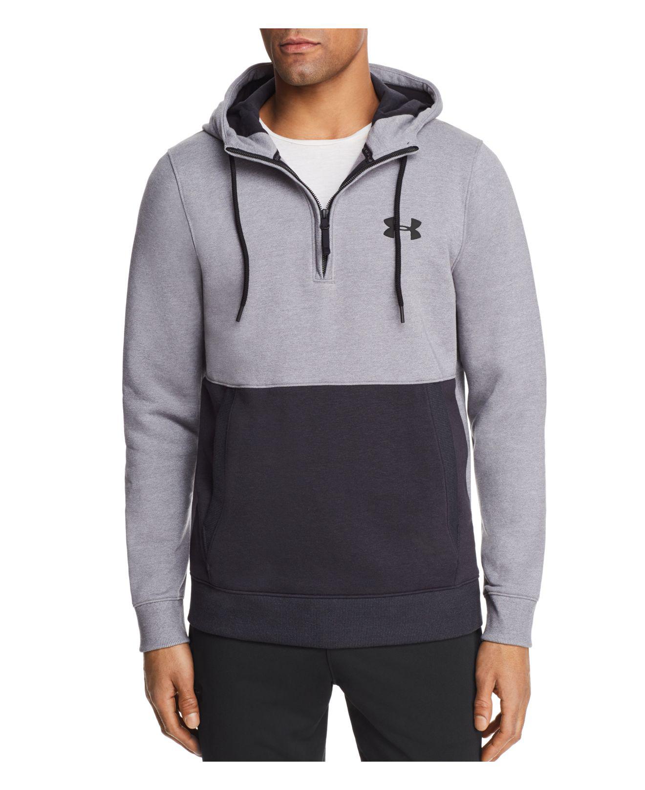 under armour half sleeve hoodie