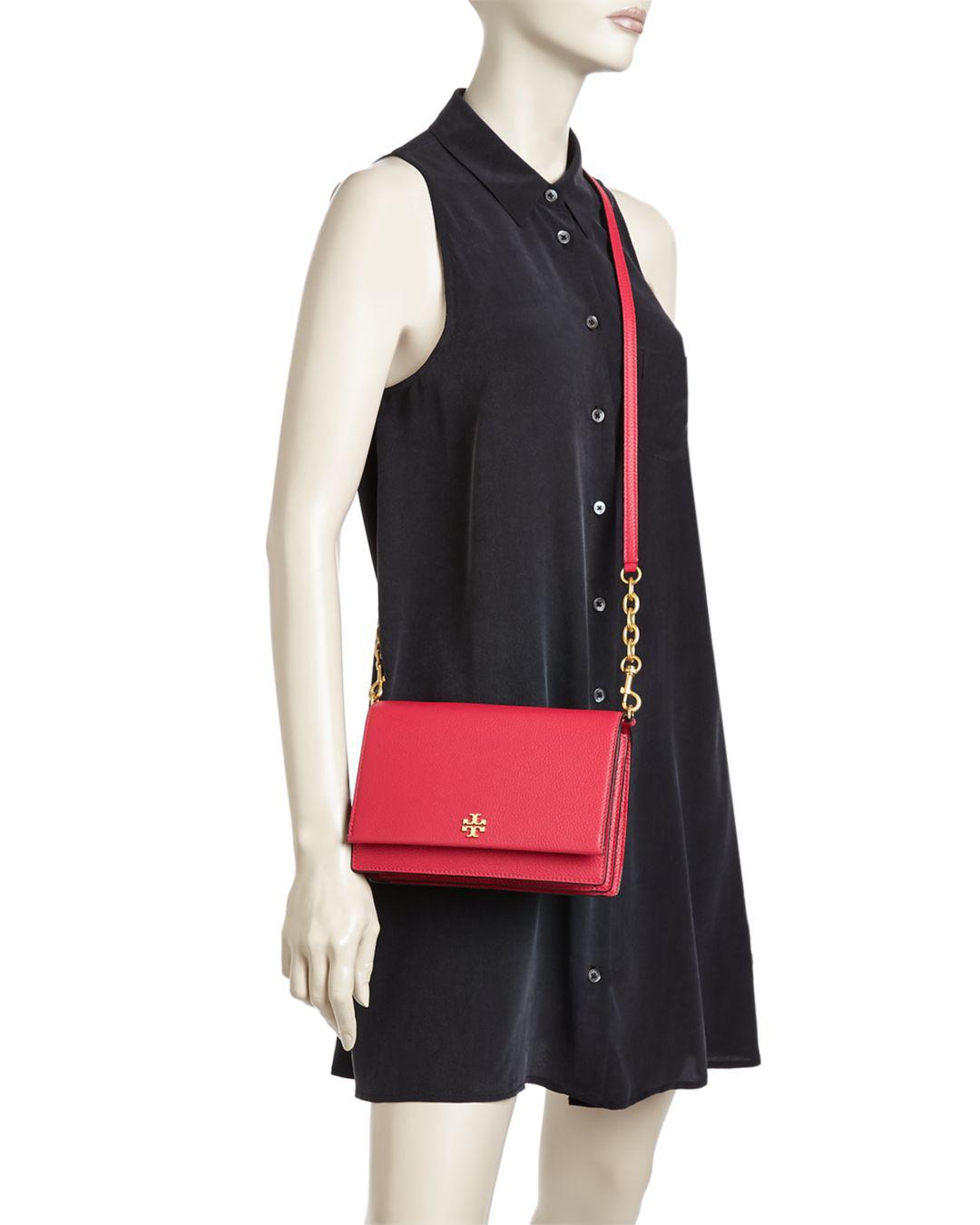 tory burch georgia pebbled combo crossbody